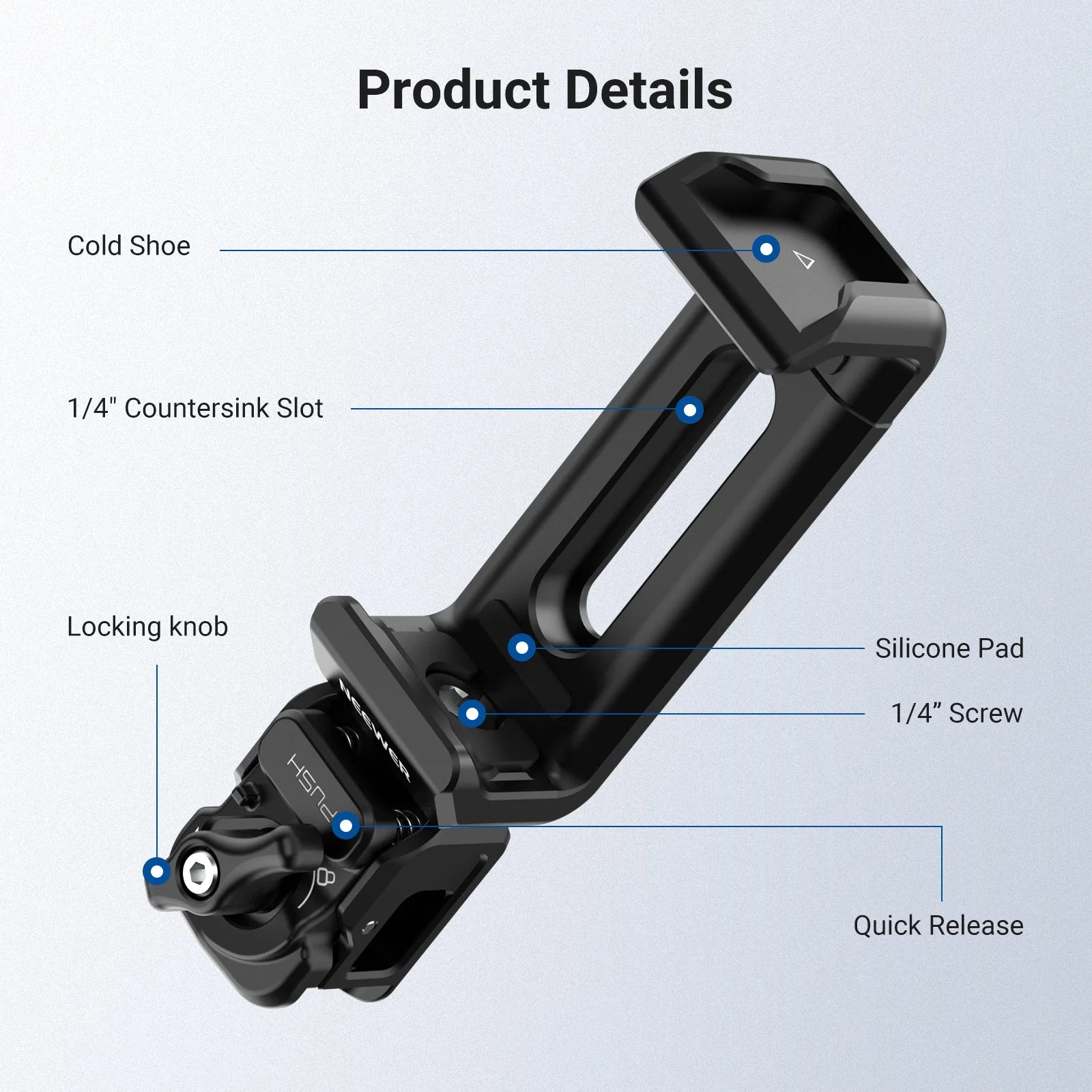 NEEWER PA129 Quick Release SSD Holder - Image 4