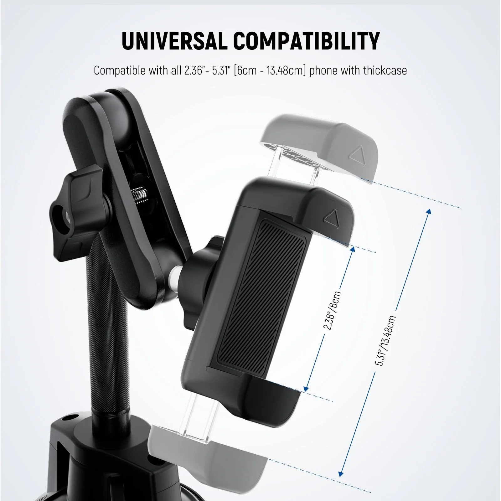 NEEWER PA136/PA137 Suction Cup Car Phone Holder - Image 12