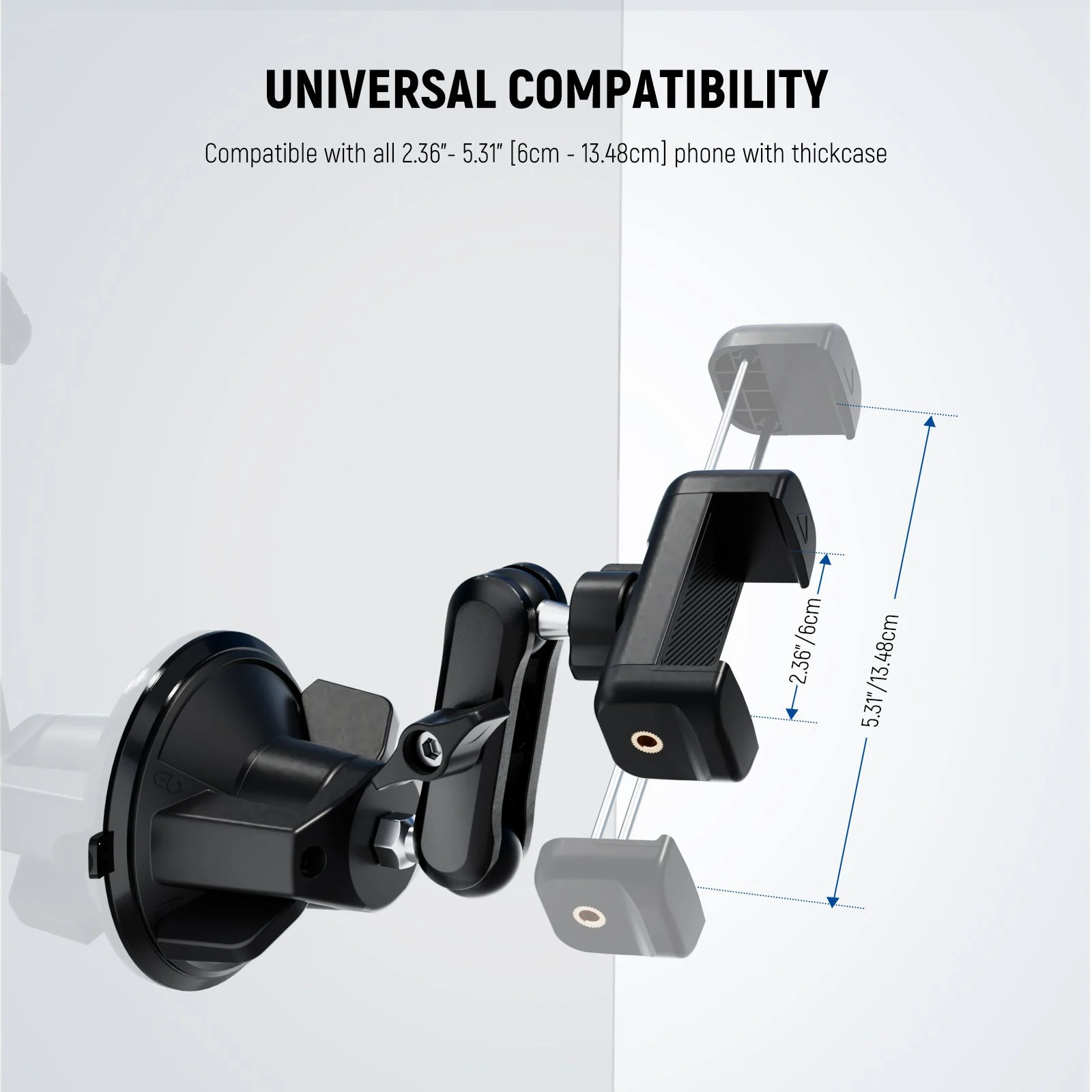 NEEWER PA136/PA137 Suction Cup Car Phone Holder - Image 6