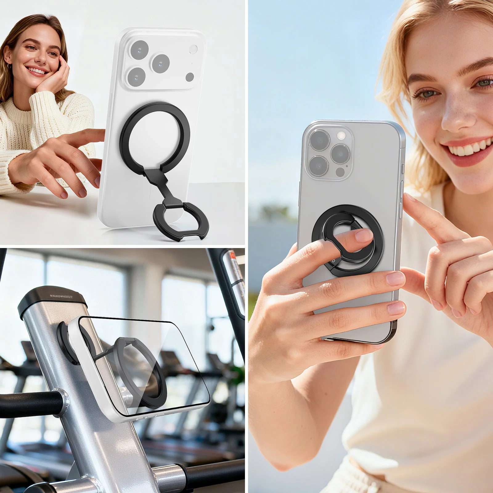 NEEWER PA140 Dual Side Magnetic Phone Ring Holder - Image 6