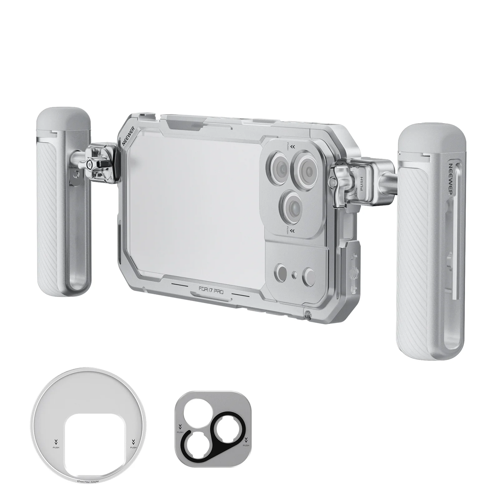 NEEWER PA143/PA144 Phone Cage Kit Compatible with iPhone 17 Pro/Pro Max - Image 10