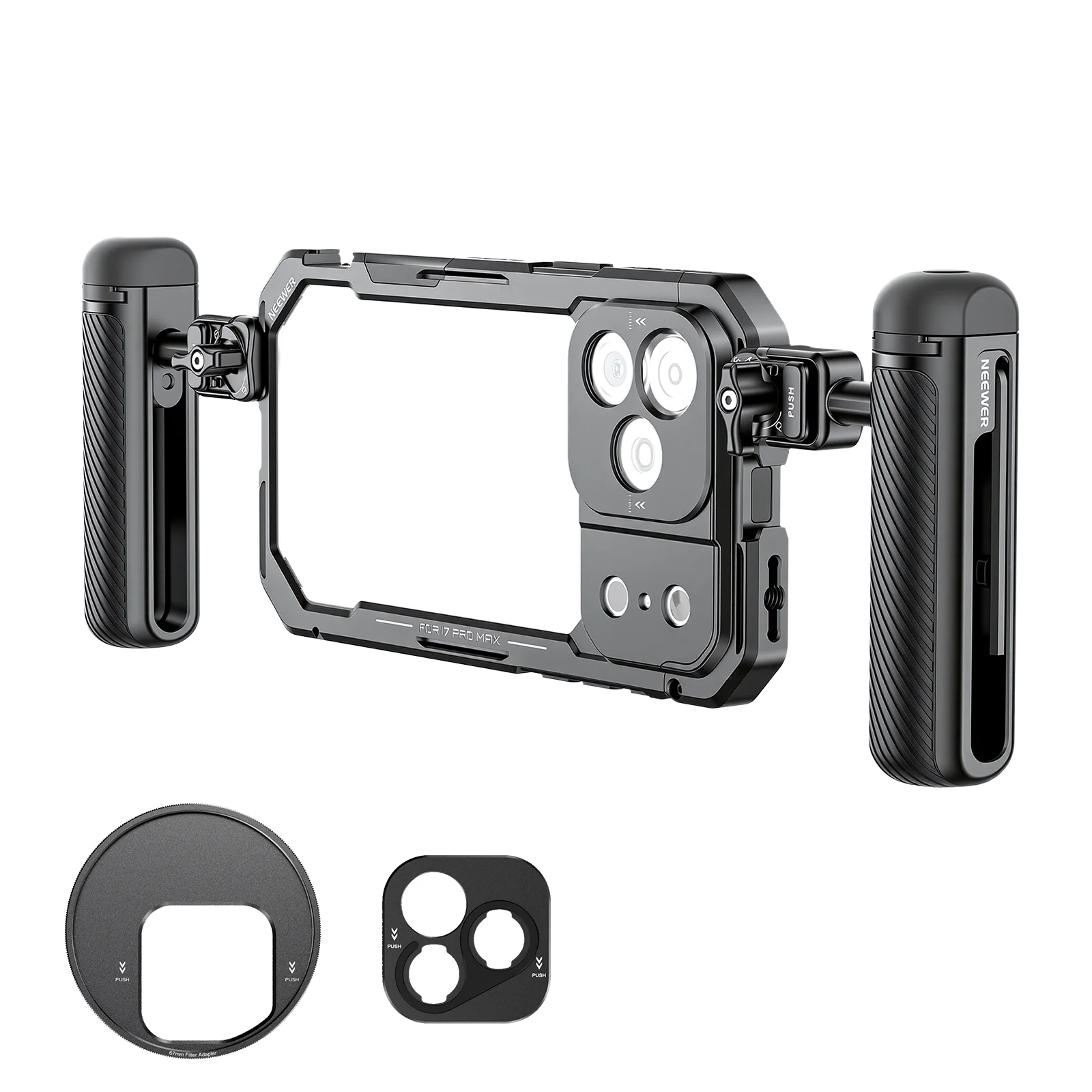 NEEWER PA143/PA144 Phone Cage Kit Compatible with iPhone 17 Pro/Pro Max - Image 19