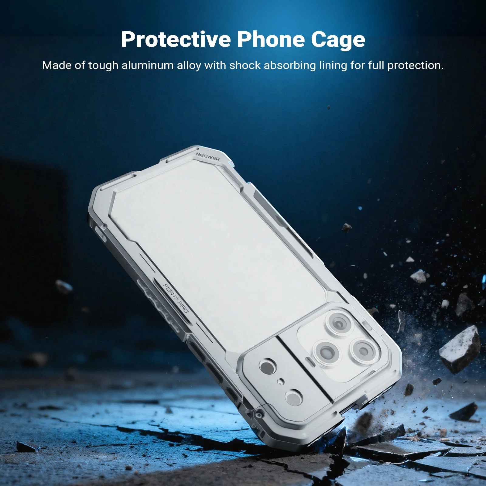 NEEWER PA143/PA144 Phone Cage Handle Kit Compatible with iPhone 17 Pro/Pro Max - Image 11