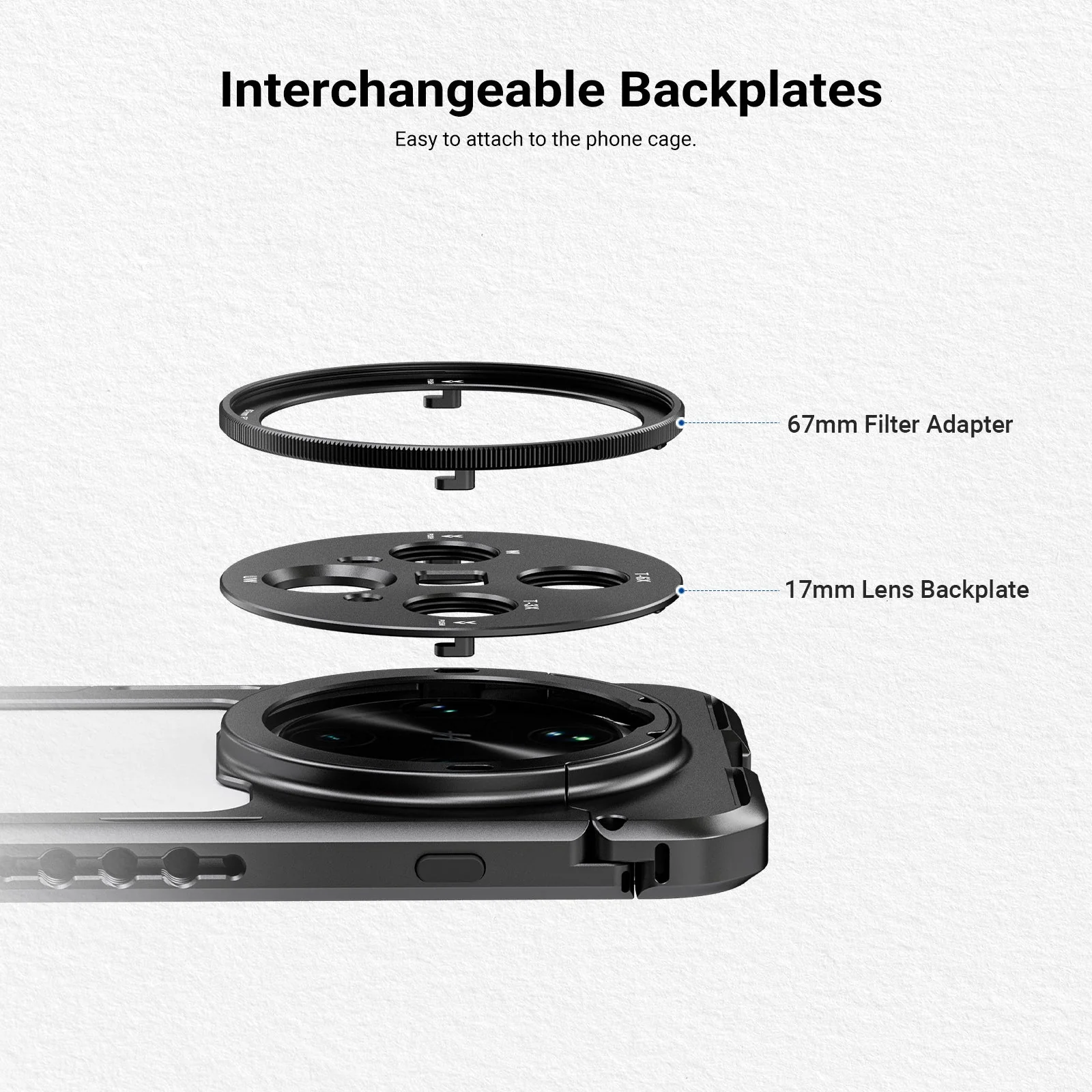 NEEWER PA147 Phone Cage For Oppo Find X8 Ultra - Image 3