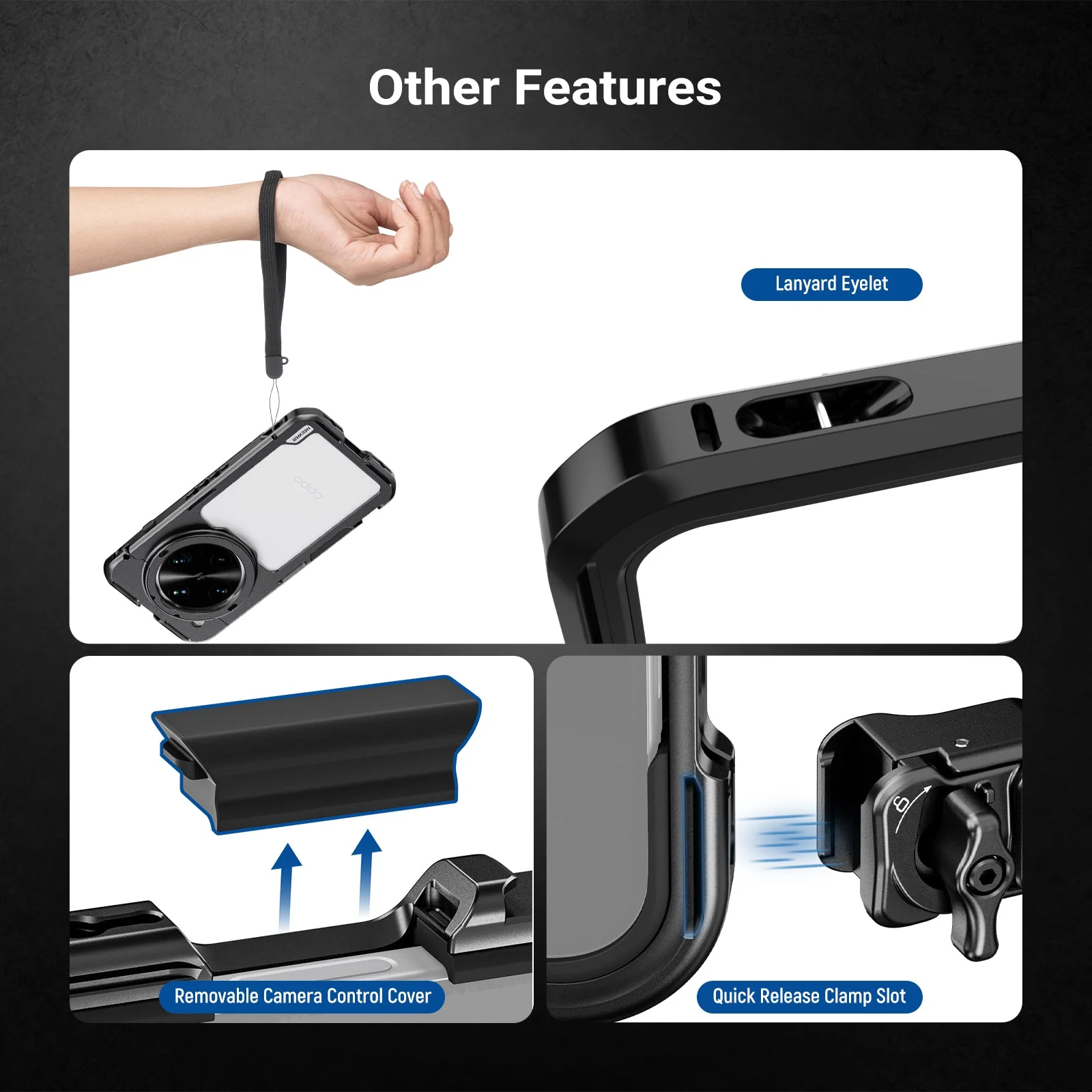 NEEWER PA147 Phone Cage For Oppo Find X8 Ultra - Image 4