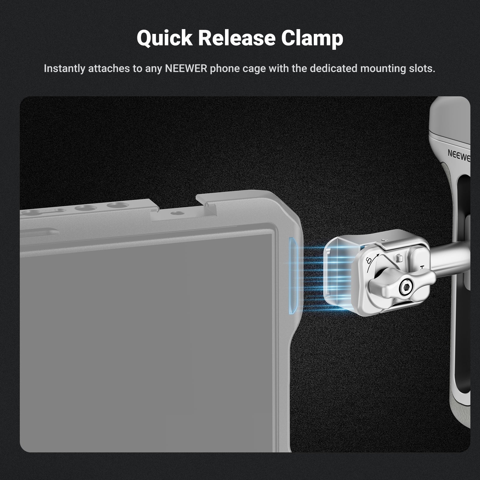 NEEWER PA148 Quick Release Side Handle - Image 6