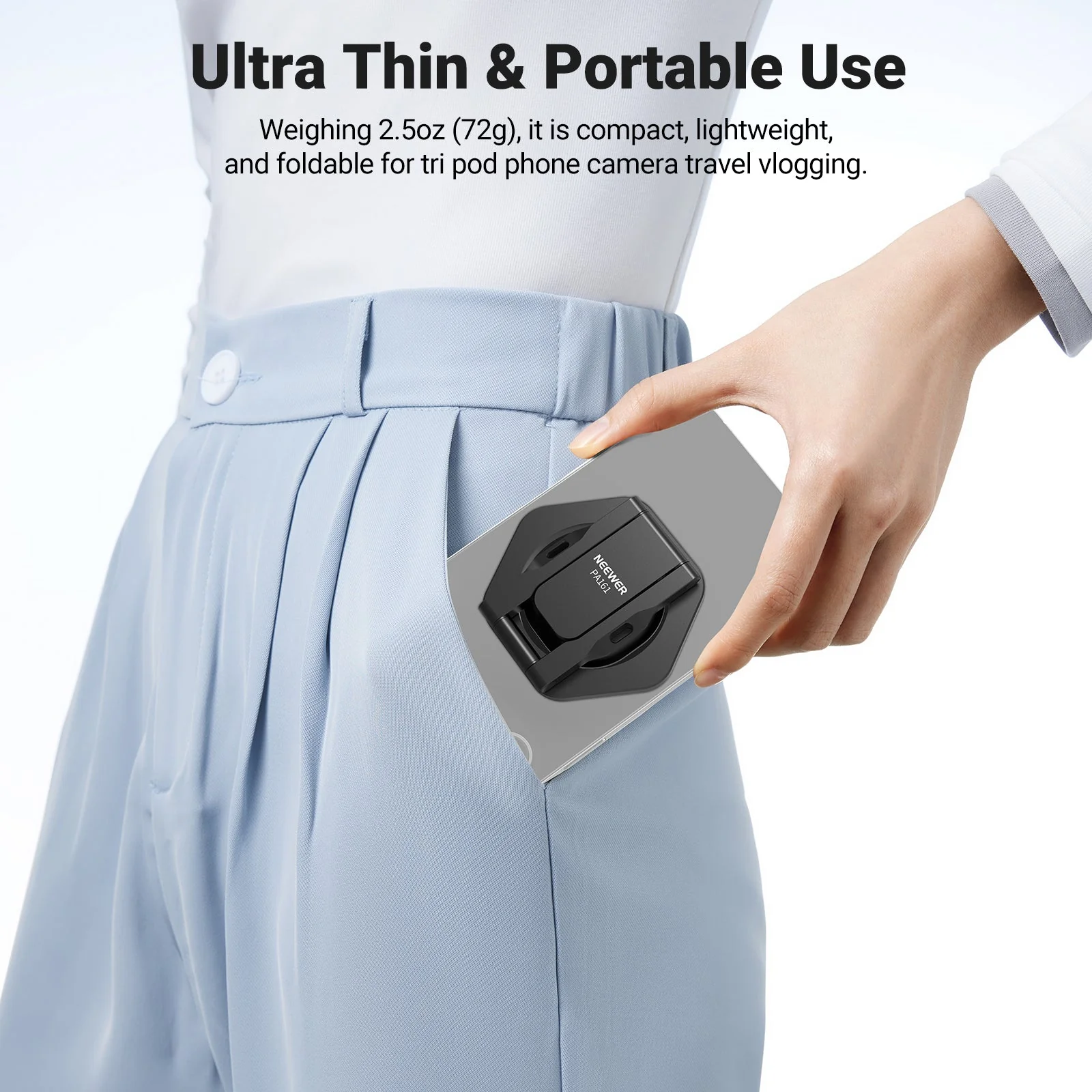 NEEWER PA161 Dual Magnetic Phone Holder - Image 5