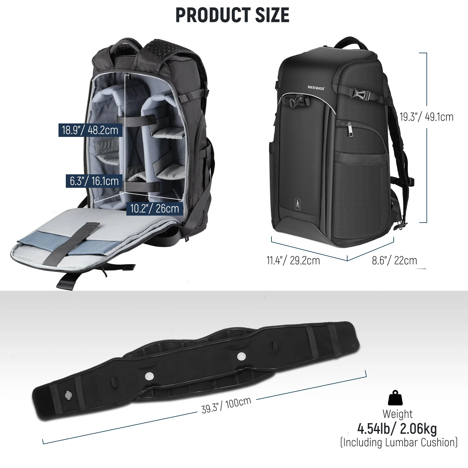 NEEWER PB010 20L Camera Backpack - Image 8