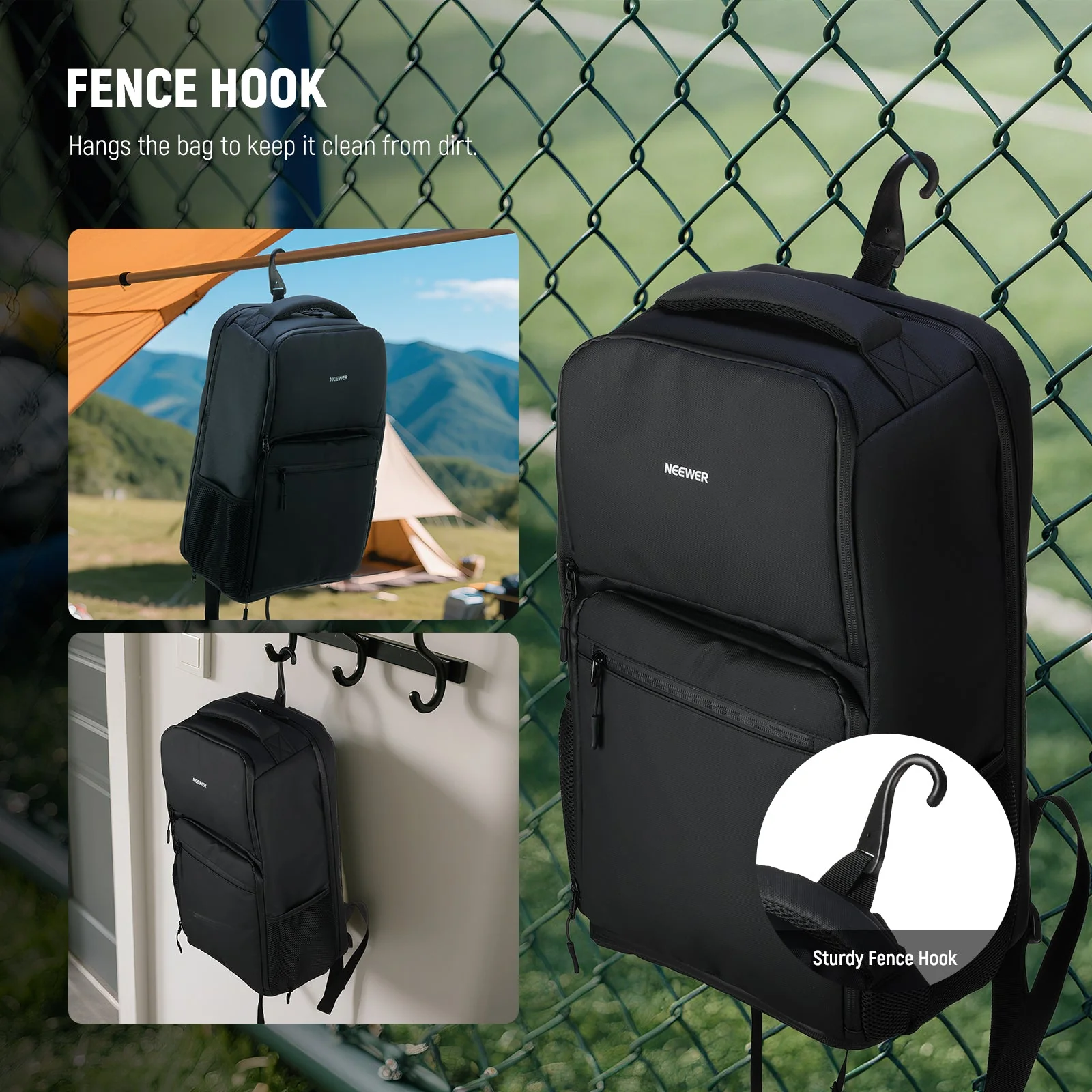 NEEWER PB01B Pickleball Backpack - Image 6