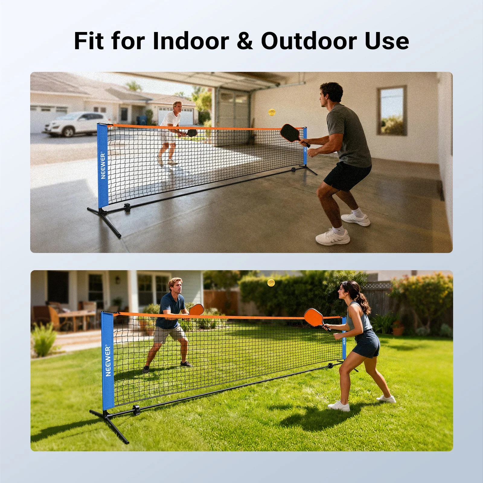 NEEWER PB01N/PB02N Portable Detachable Pickleball Net - Image 13