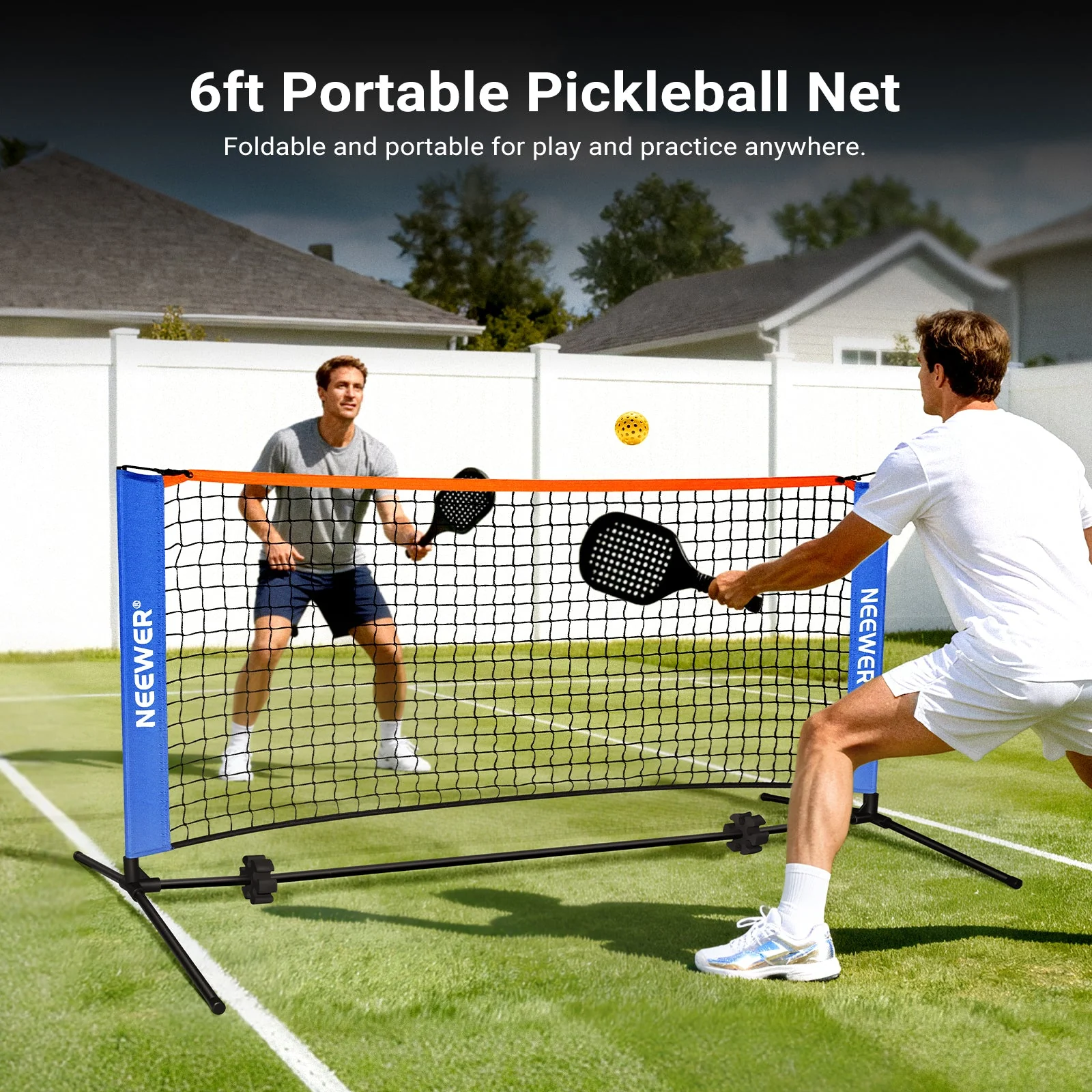 NEEWER PB01N/PB02N Portable Detachable Pickleball Net - Image 2