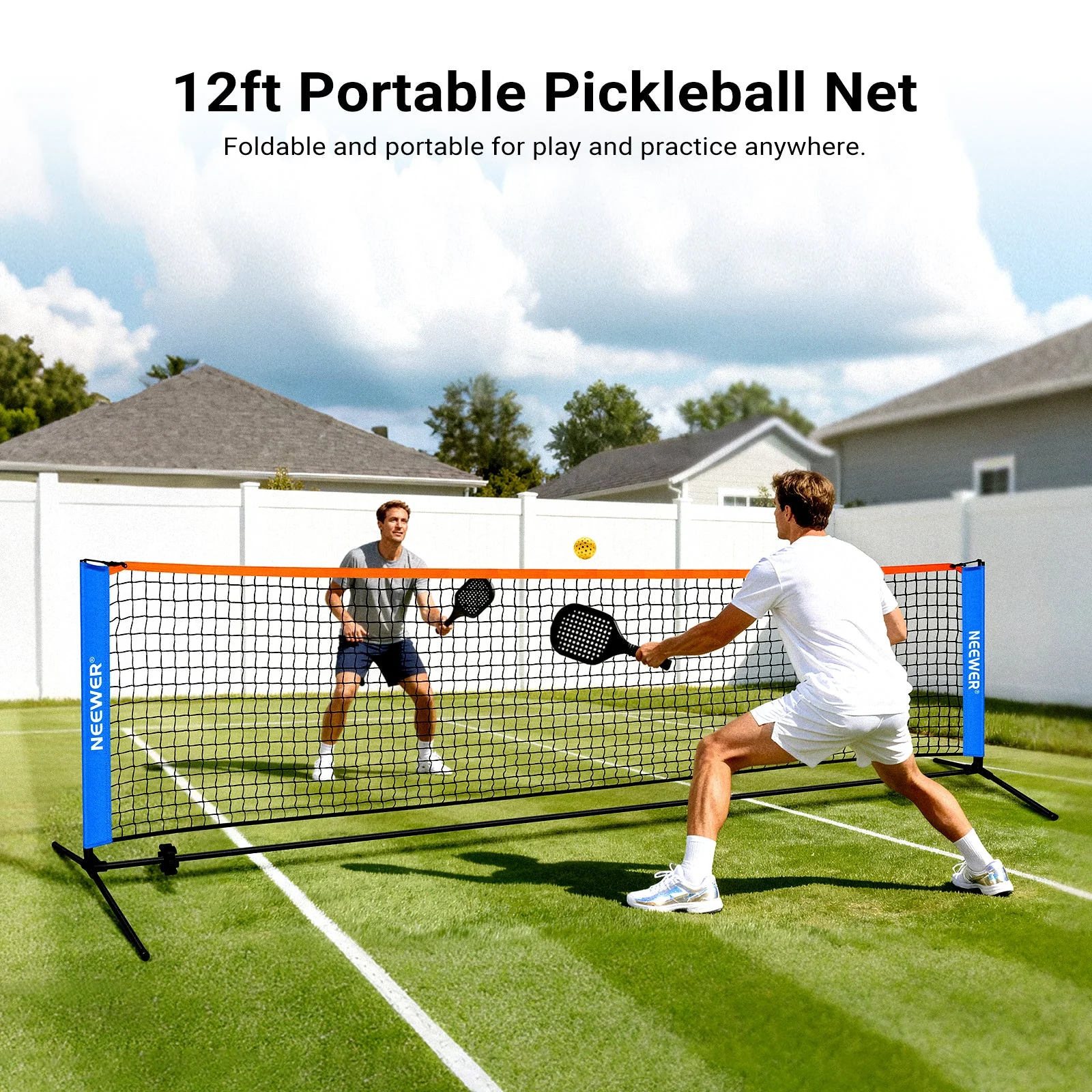 NEEWER PB01N/PB02N Portable Detachable Pickleball Net - Image 9