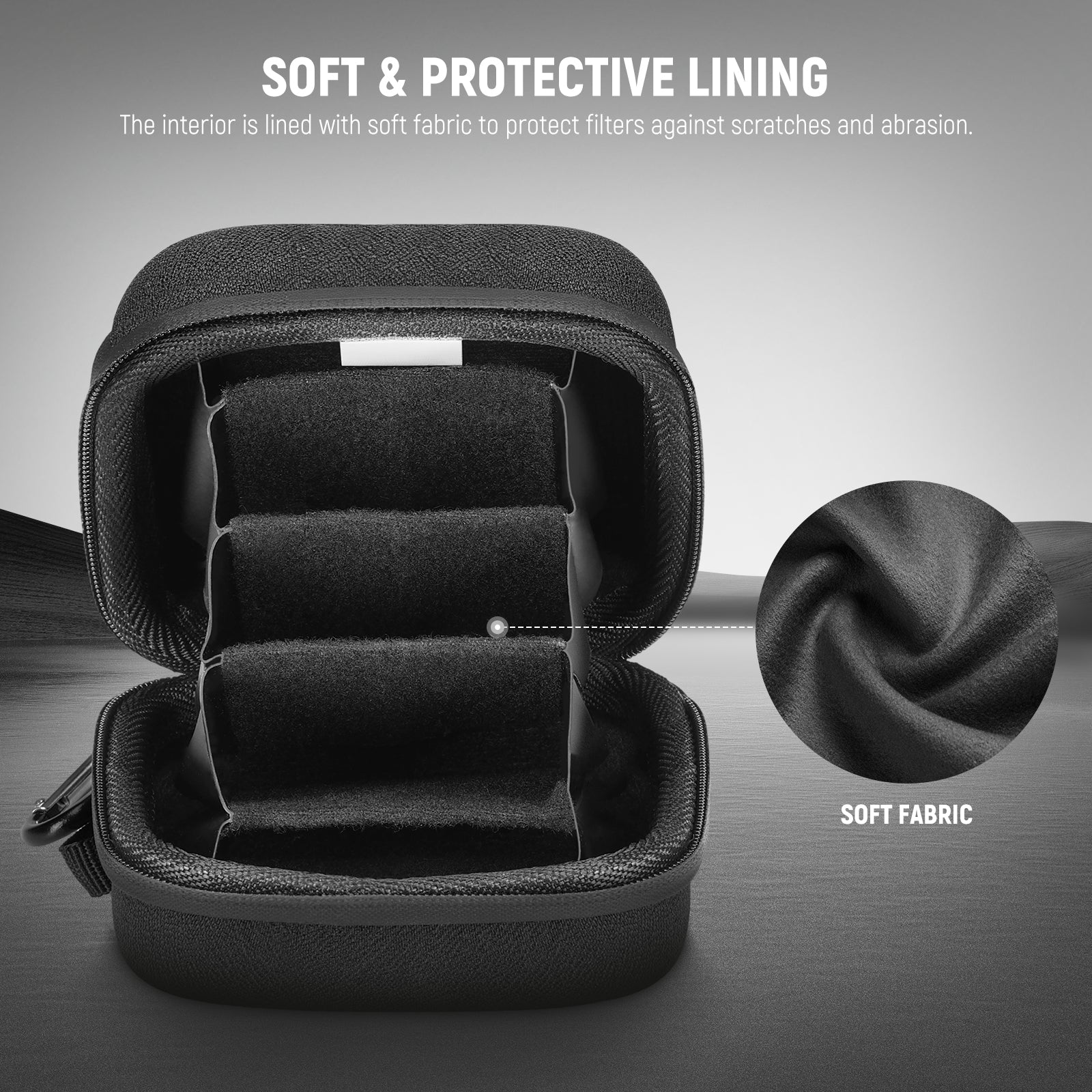 NEEWER PB11/PB12 Hard Shell Filter Storage Case for Circular Filters - Image 4