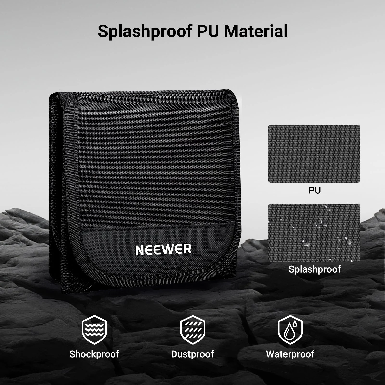 NEEWER PB15 82mm Triple Folding Filter Case - Image 10