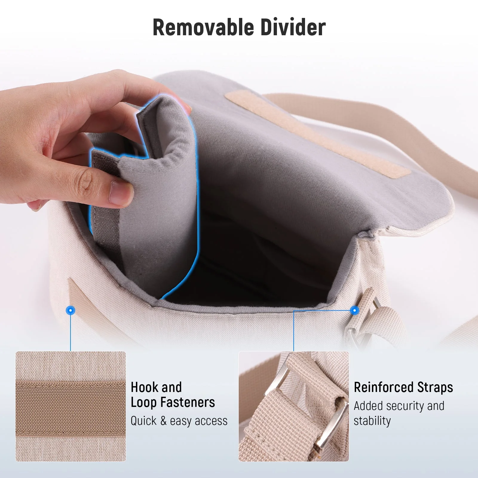 NEEWER PB25 Camera Sling Bag Water Resistant Crossbody - Image 4
