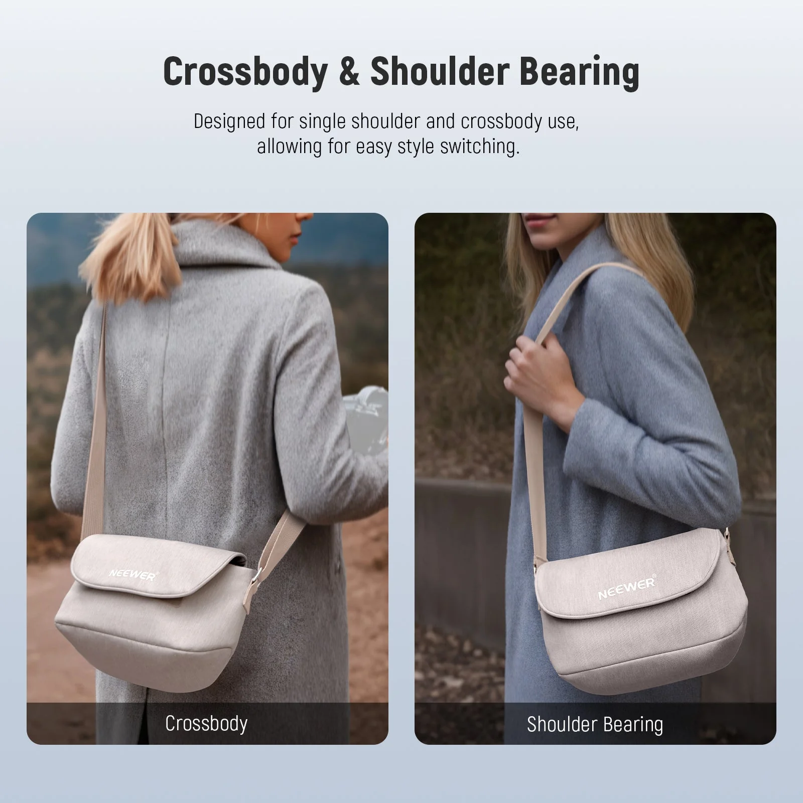 NEEWER PB25 Camera Sling Bag Water Resistant Crossbody - Image 7