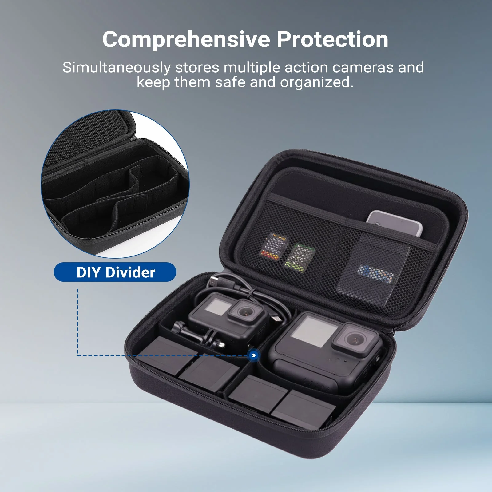 NEEWER PB27 Carrying Case for Action Camera & Accessories - Image 2