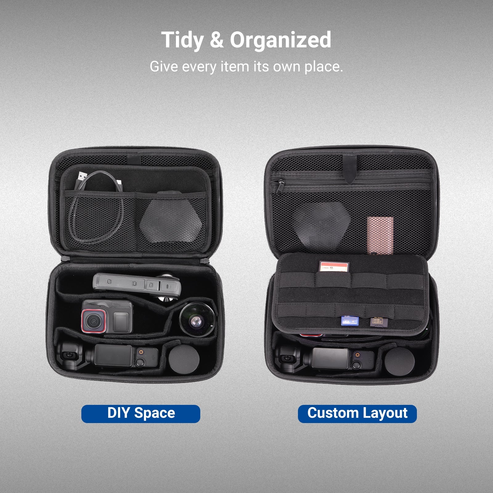 NEEWER PB27 Carrying Case for Action Camera & Accessories - Image 6