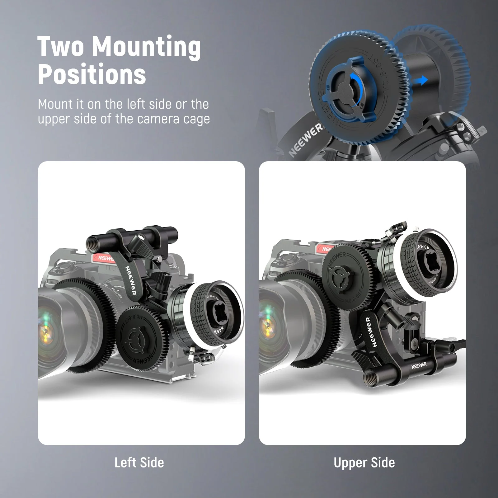 NEEWER PG007/PG006 M0.8-65T/38T Gear for Follow Focus - Image 5