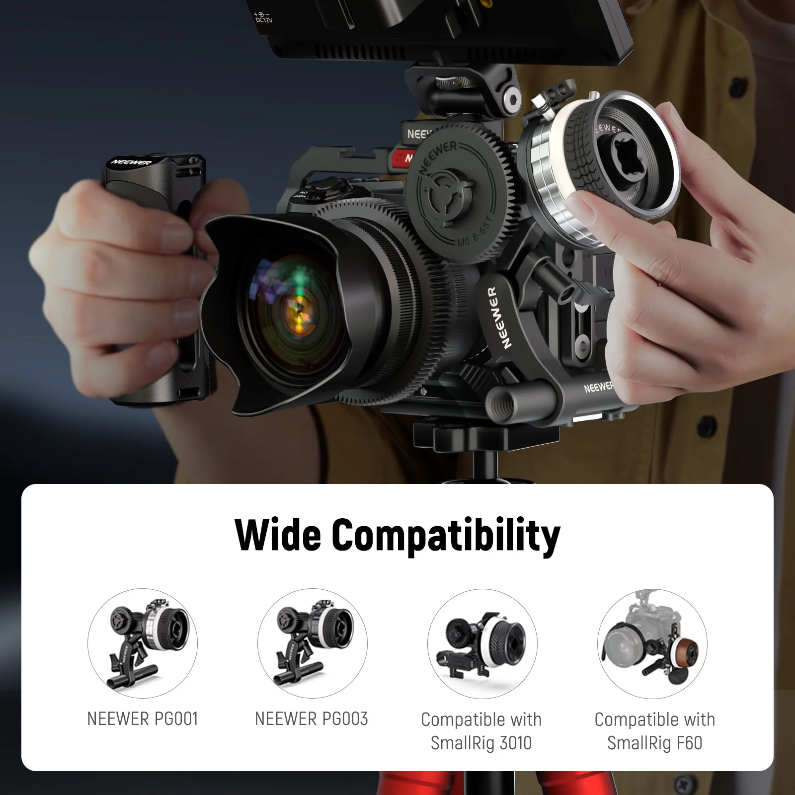 NEEWER PG007/PG006 M0.8-65T/38T Gear for Follow Focus - Image 7
