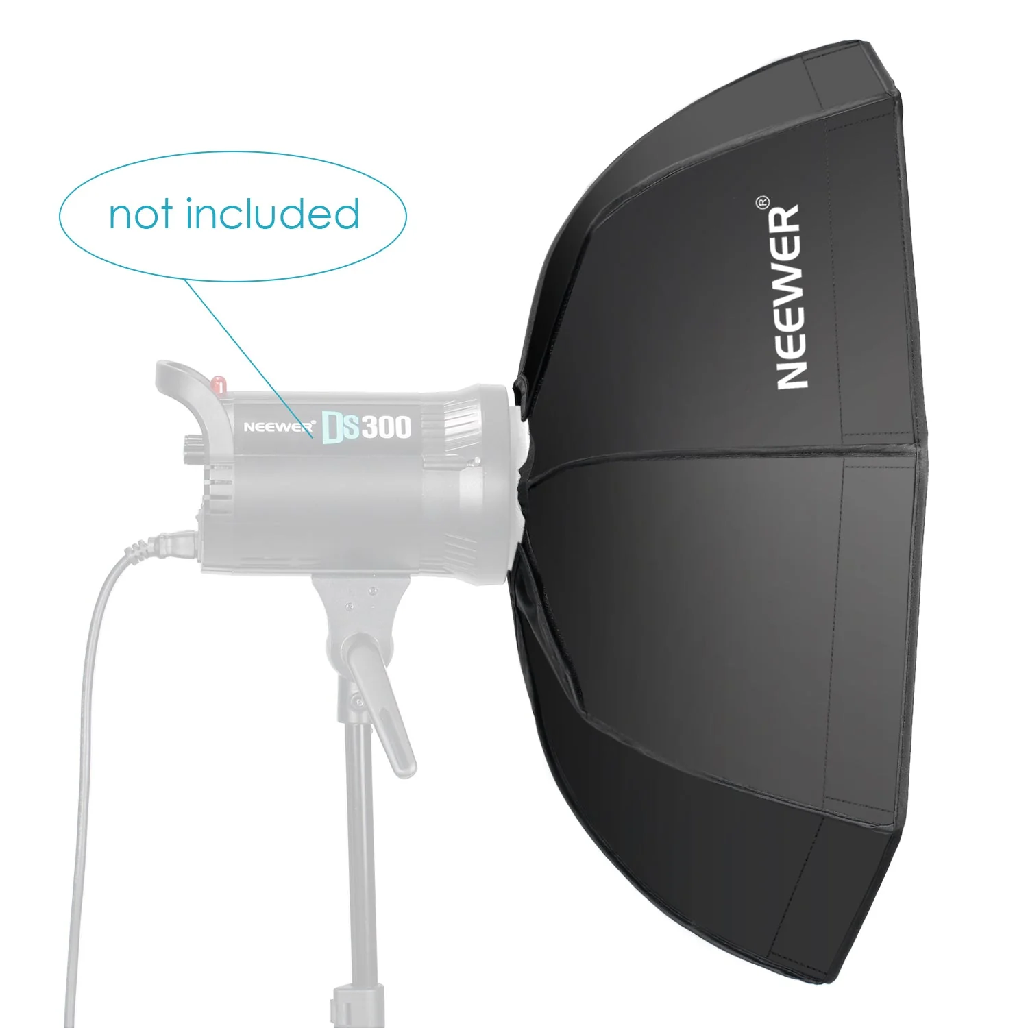 NEEWER 24" / 60CM Beauty Dish Octagonal Softbox - Image 3