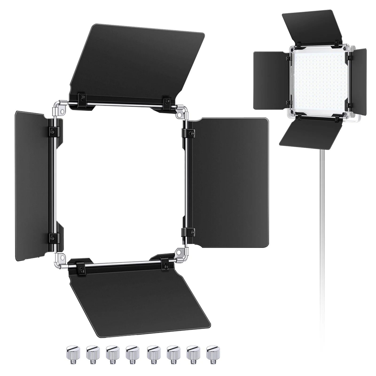 NEEWER Professional LED Video Light Barn Door for NEEWER 480 LED Light Panel
