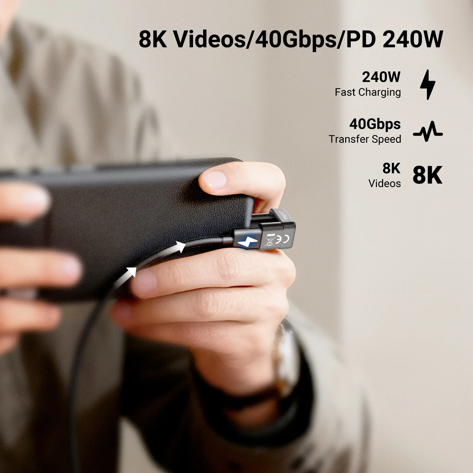 NEEWER PS017 180° U Shaped USB Type C OTG Adapter - Image 6