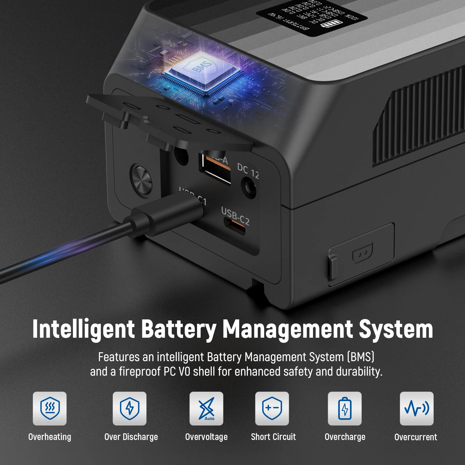 NEEWER V Mount Battery PS099EP 6800mAh 99Wh 100W PD Fast Charge - Image 6