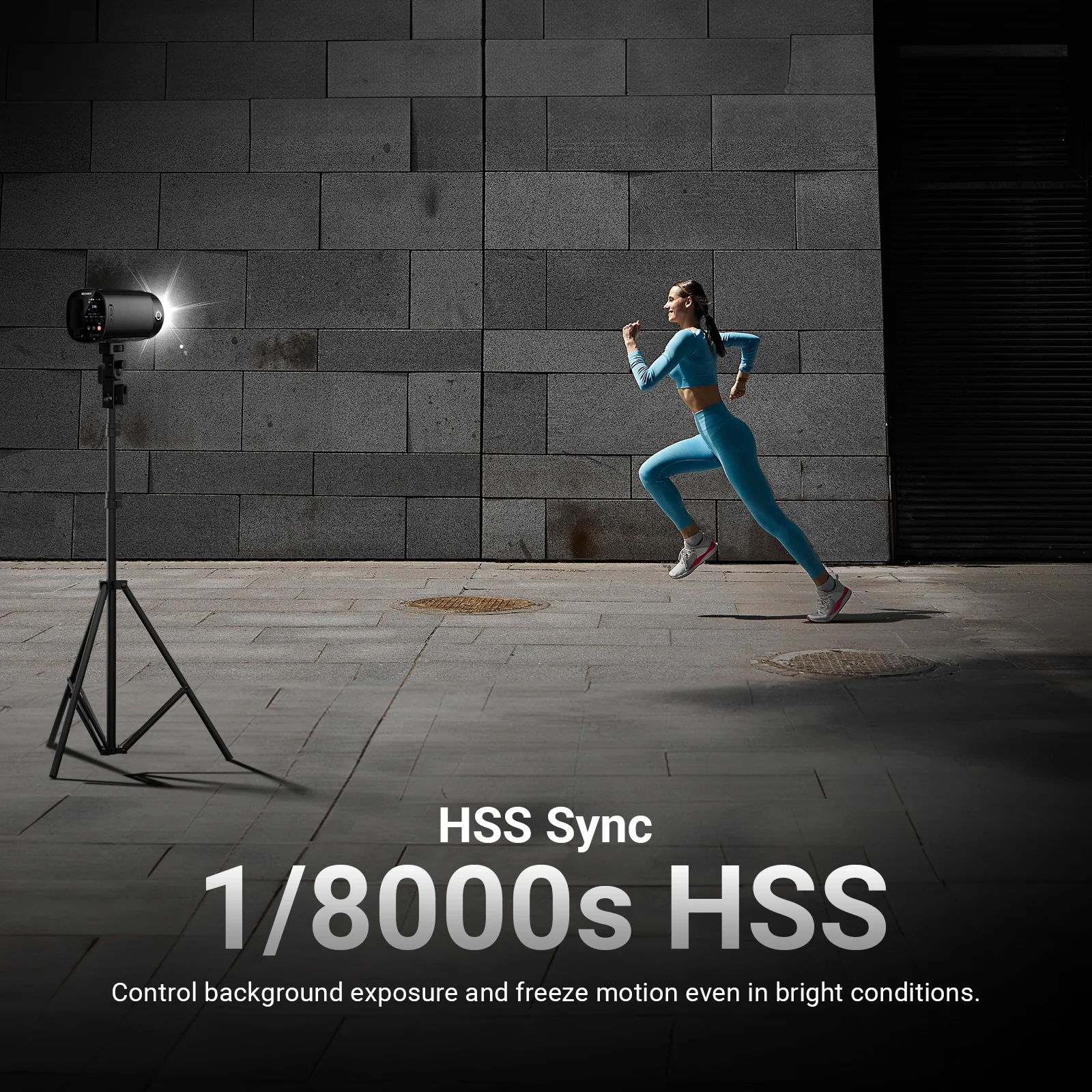 NEEWER Q120 120Ws 2.4G TTL Outdoor Studio Flash - Image 5
