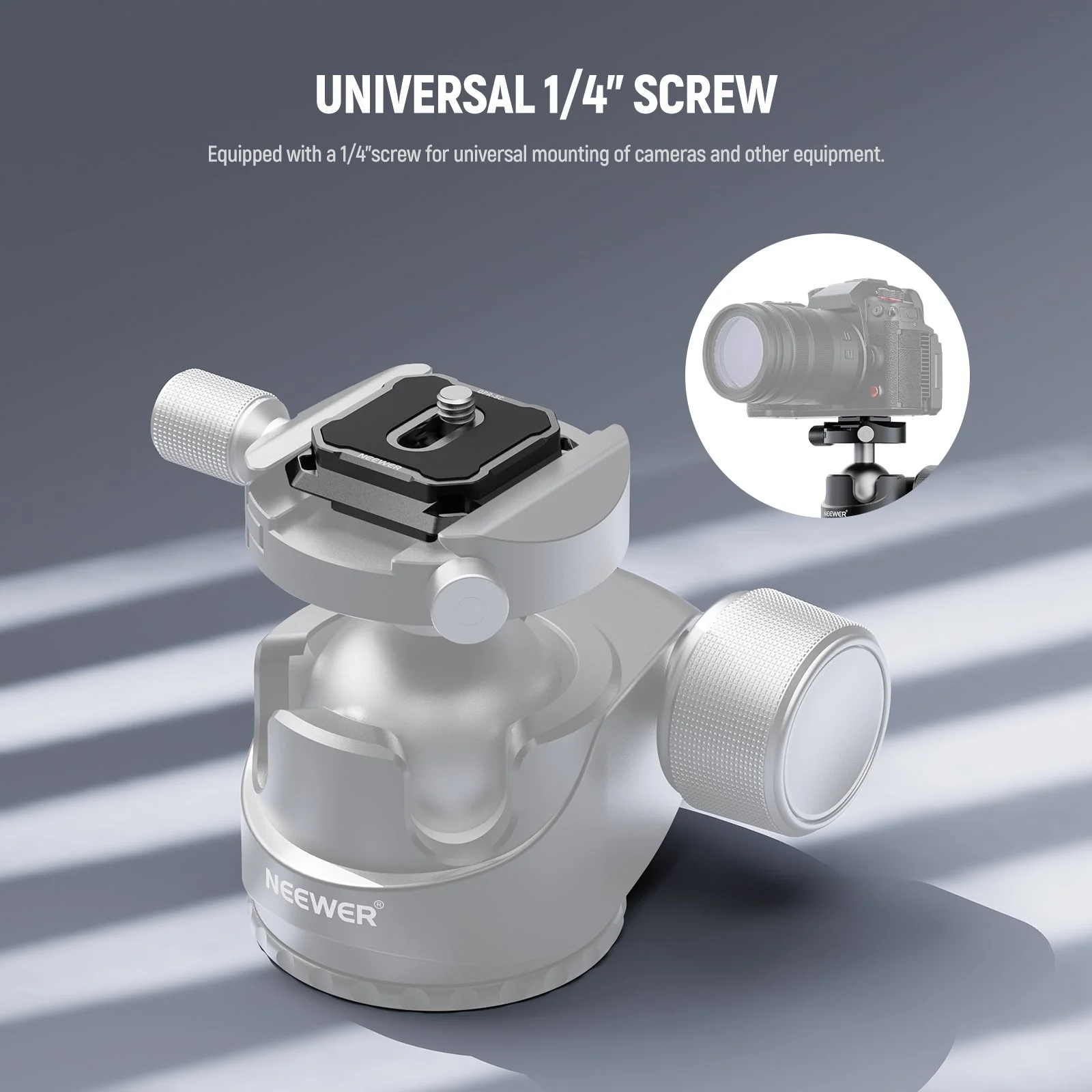 NEEWER QPR-5C 2-Pack 38mm Anti Off Arca Type Quick Release Plate - Image 4