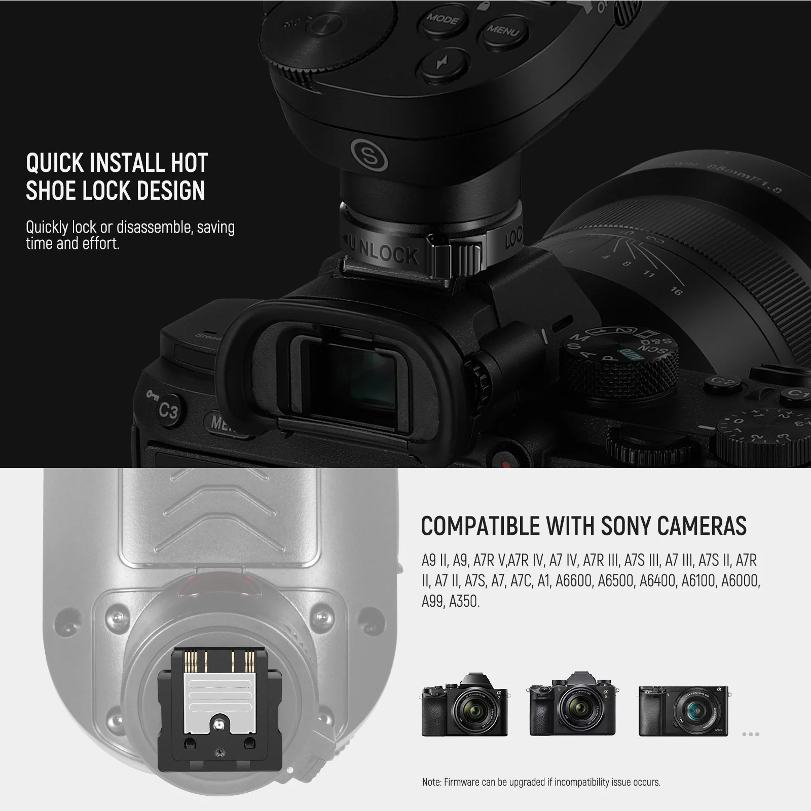 NEEWER QPRO TTL Wireless Trigger for Canon/Nikon/Sony/Fujifilm - Image 13