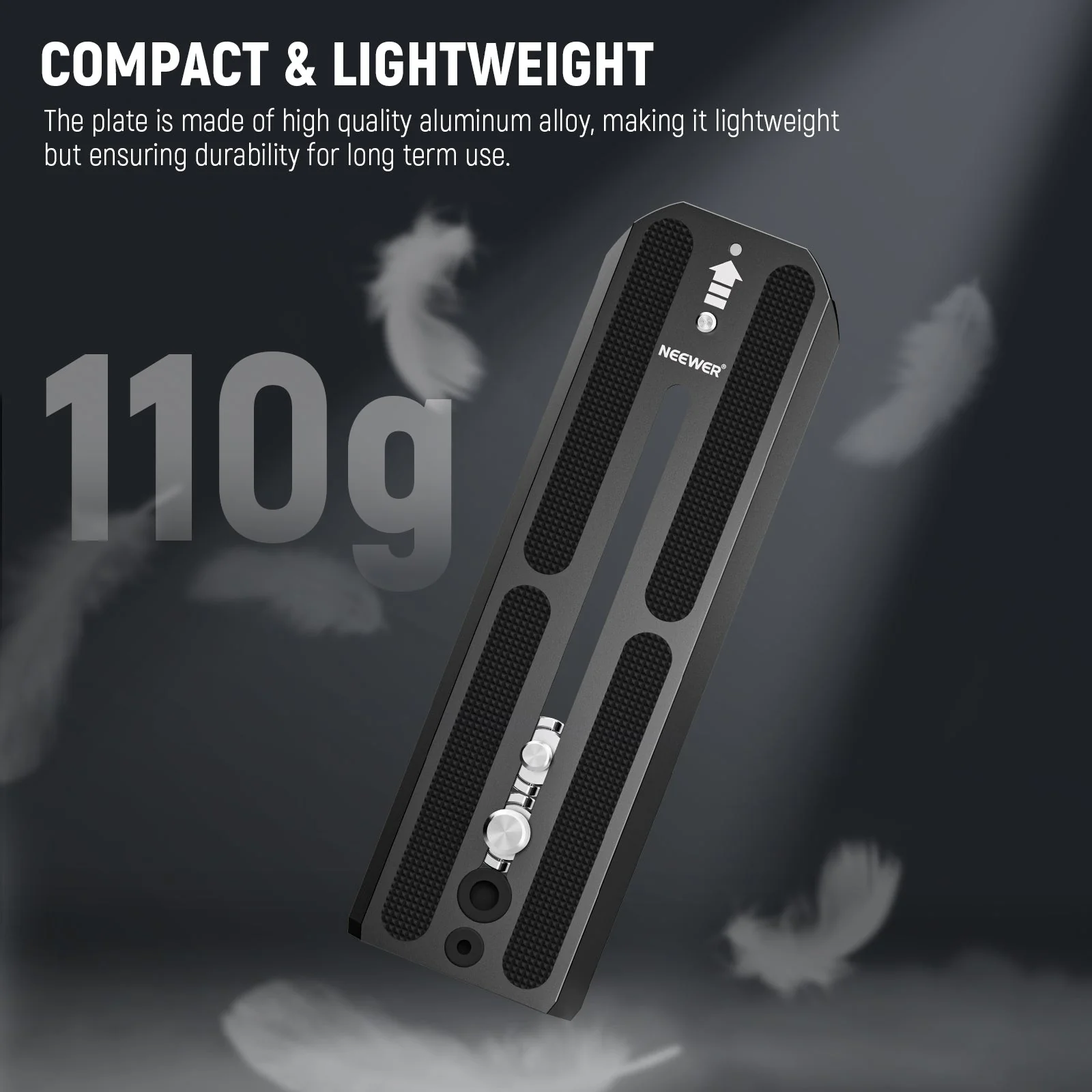 NEEWER QR6 Quick Release Plate For 501PL 504PL - Image 4