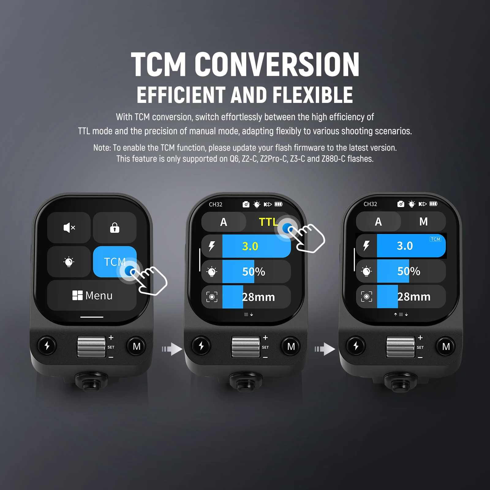 NEEWER QZ TTL Wireless Flash Trigger Transmitter for Canon/Sony/Nikon/Fujifilm - Image 19