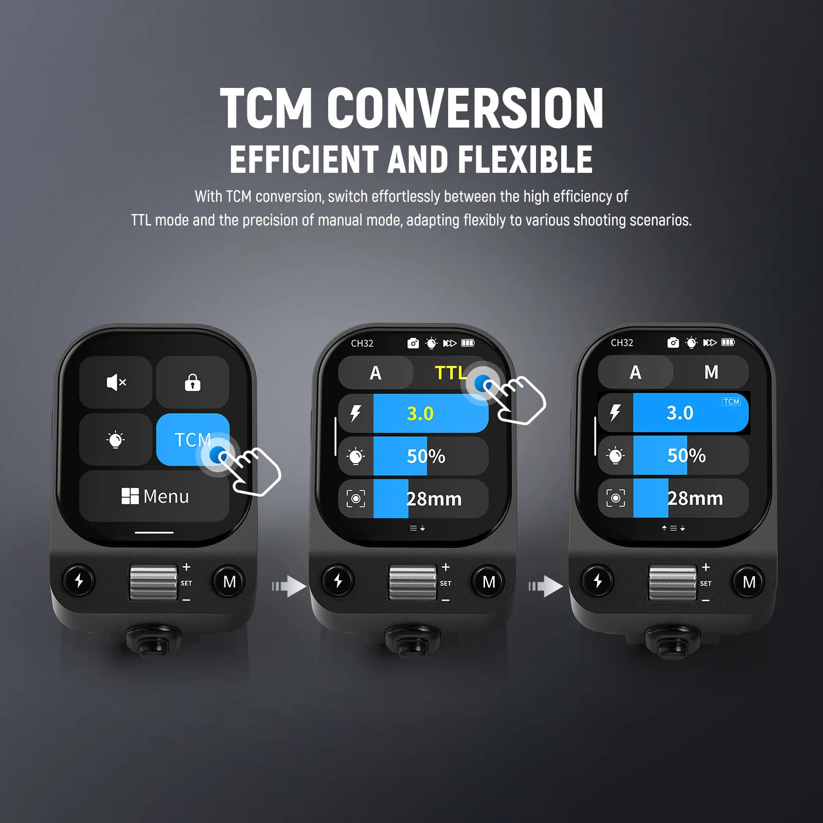 NEEWER QZ TTL Wireless Flash Trigger Transmitter for Canon/Sony/Nikon/Fujifilm - Image 27