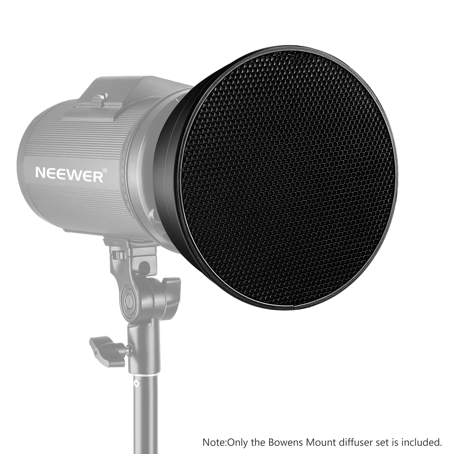 NEEWER Reflector 7" with 20/40/60 Degree Honeycomb Grid - Image 7