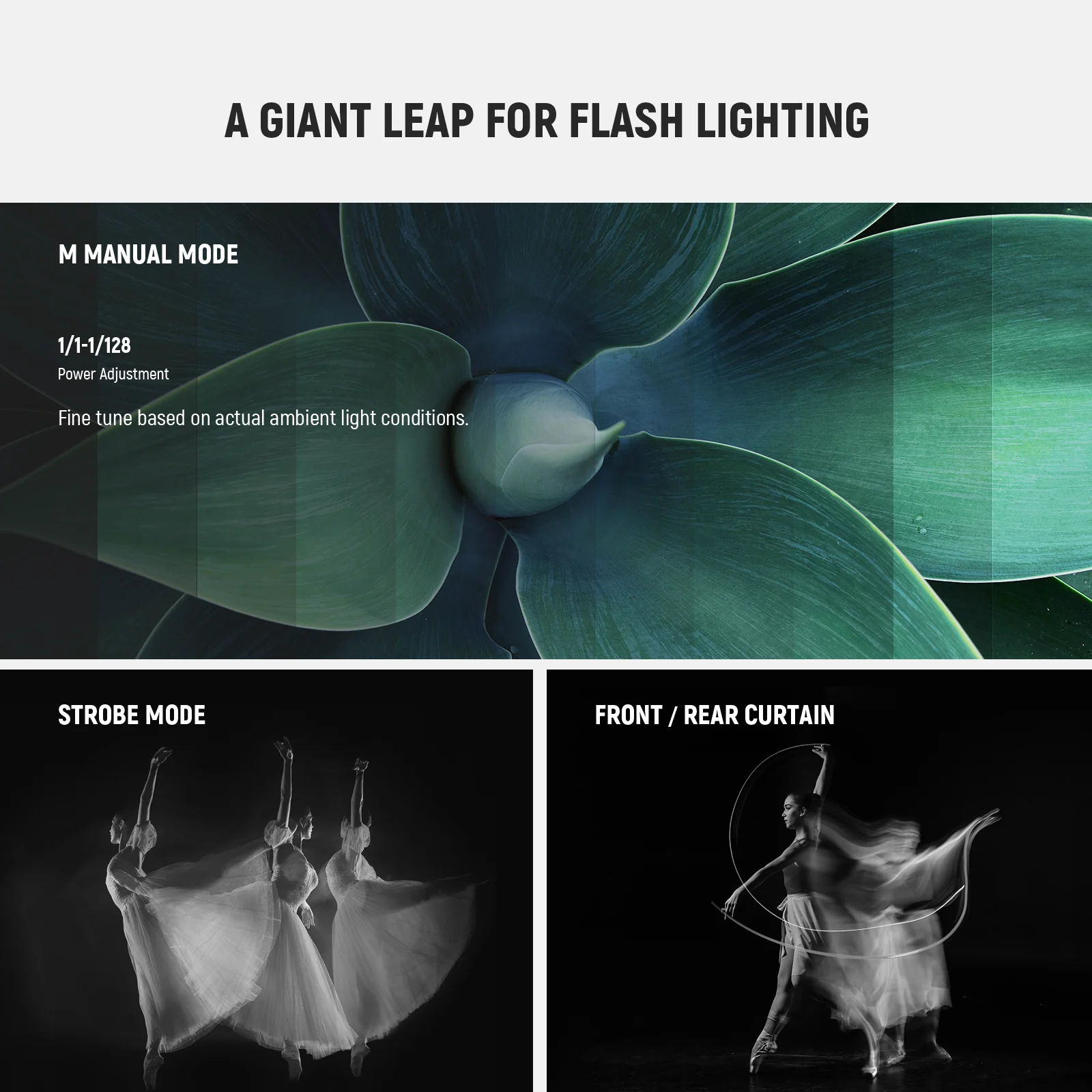 NEEWER RF1-C/N/S 76Ws TTL Marco Ring Flash with Gels & Adapter Rings - Image 5