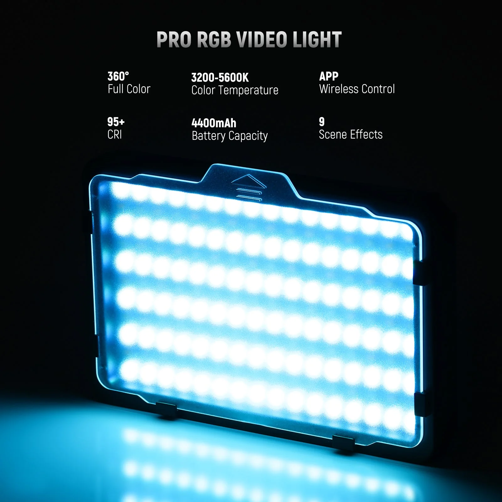 NEEWER RGB176 LED Camera Video Light with Battery - Image 2
