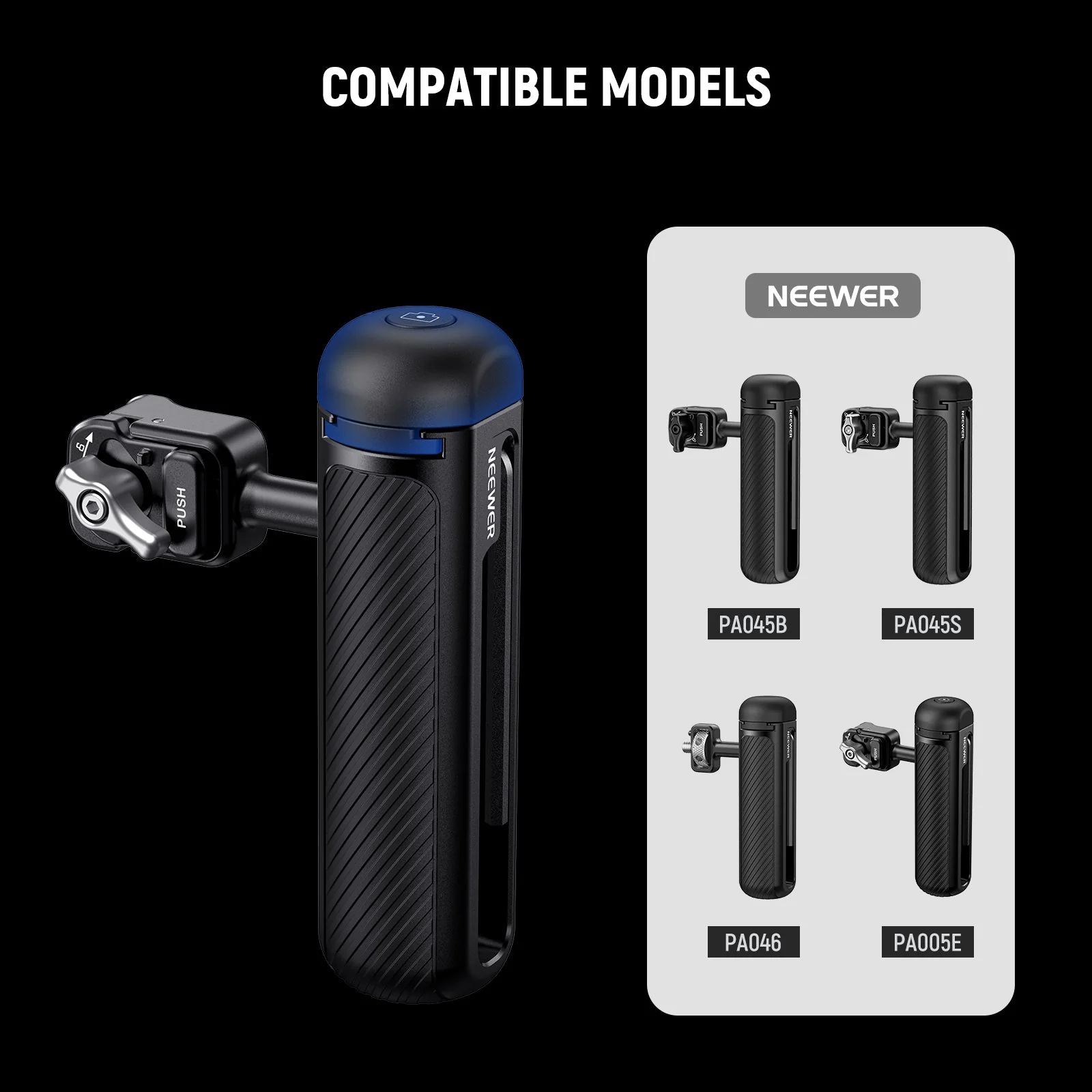 NEEWER RT005E Cold Shoe Cover for Quick Release Bluetooth Shutter Side Handle - Image 2