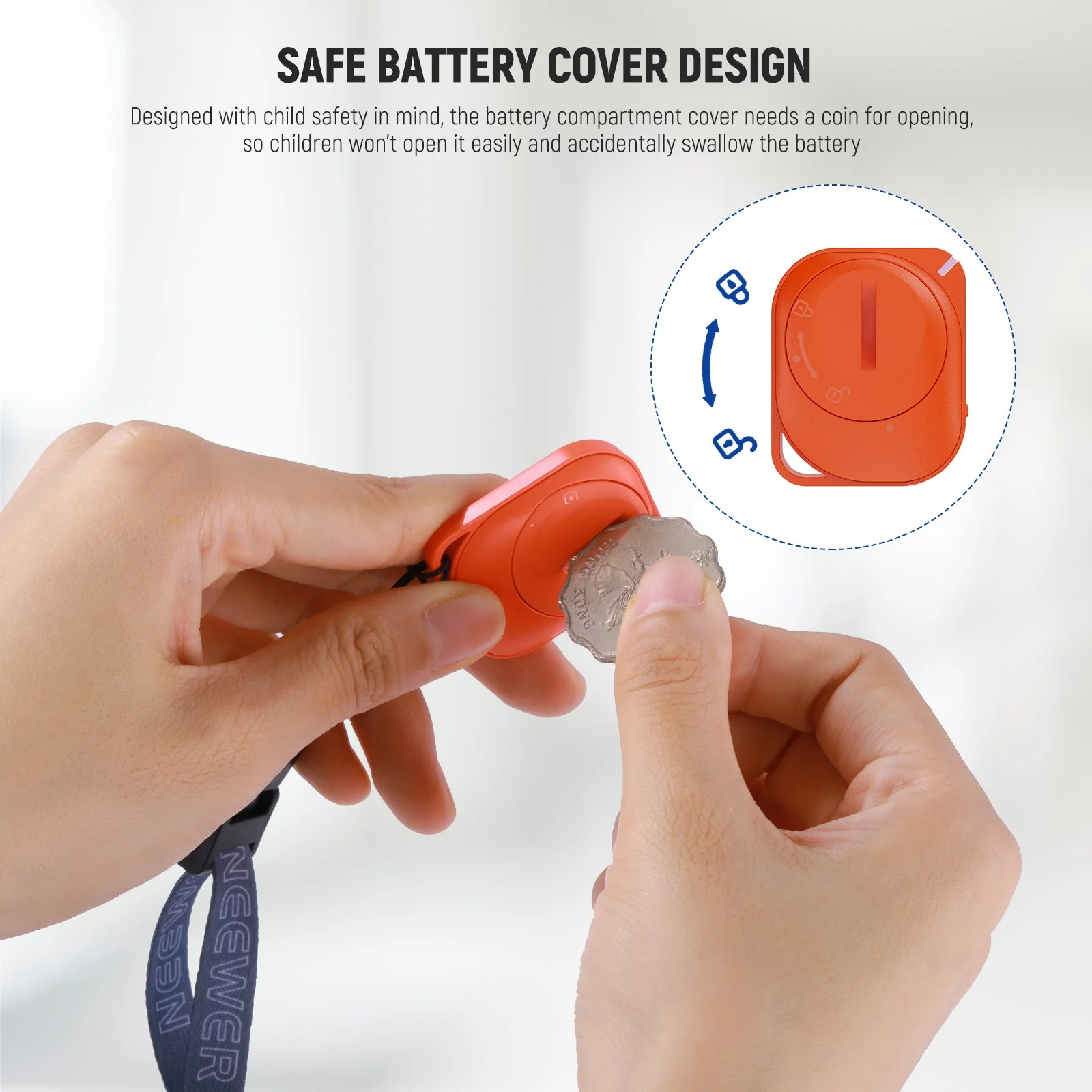 NEEWER RT116 Wireless Bluetooth Remote Lanyard - Image 5