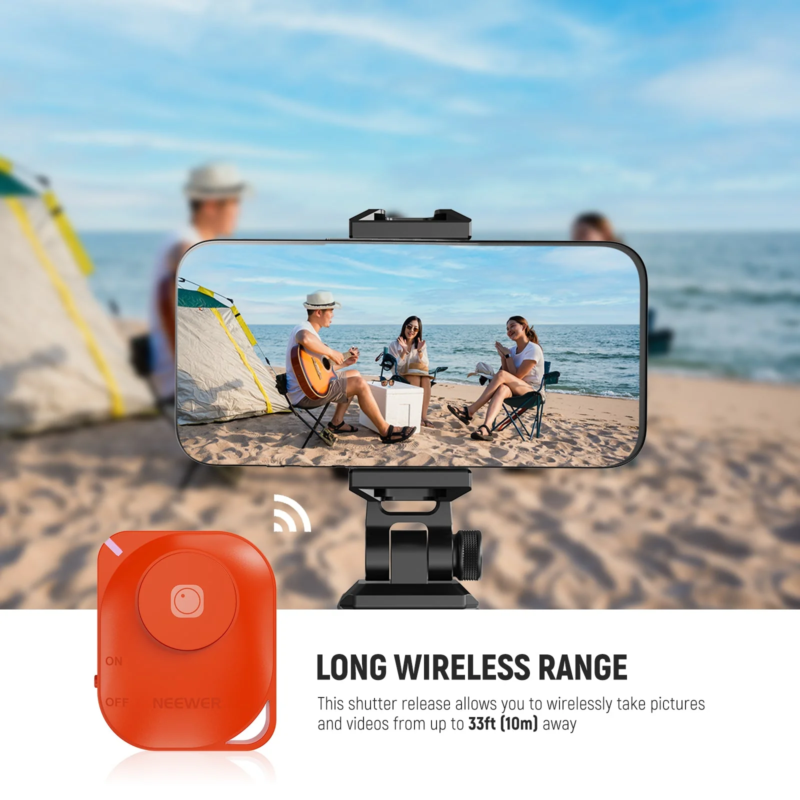 NEEWER RT116 Wireless Bluetooth Remote Lanyard - Image 6