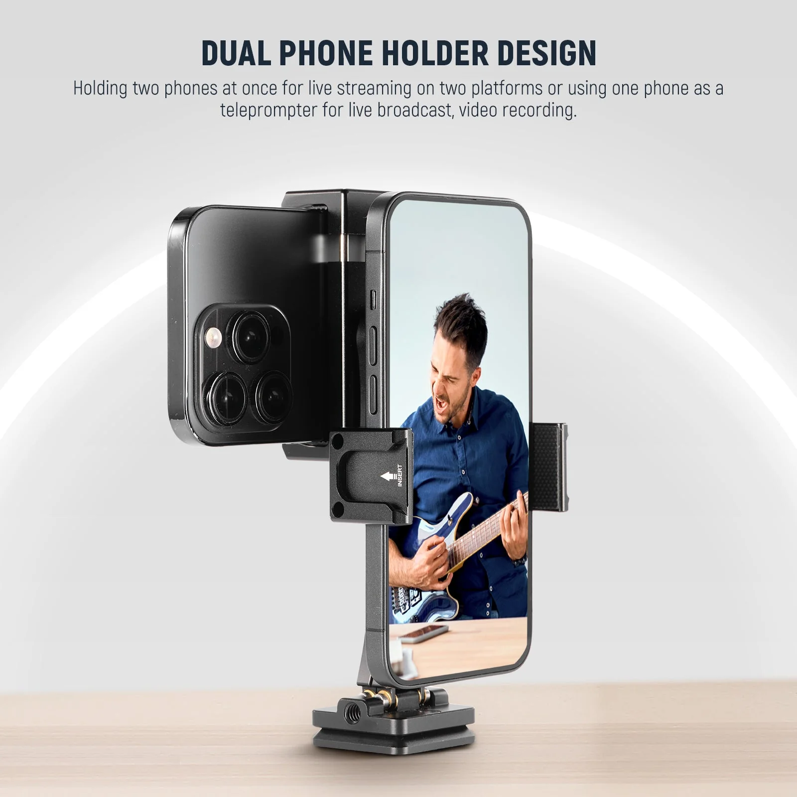NEEWER SP-08 Metal Phone Tripod Mount Adapter - Image 3