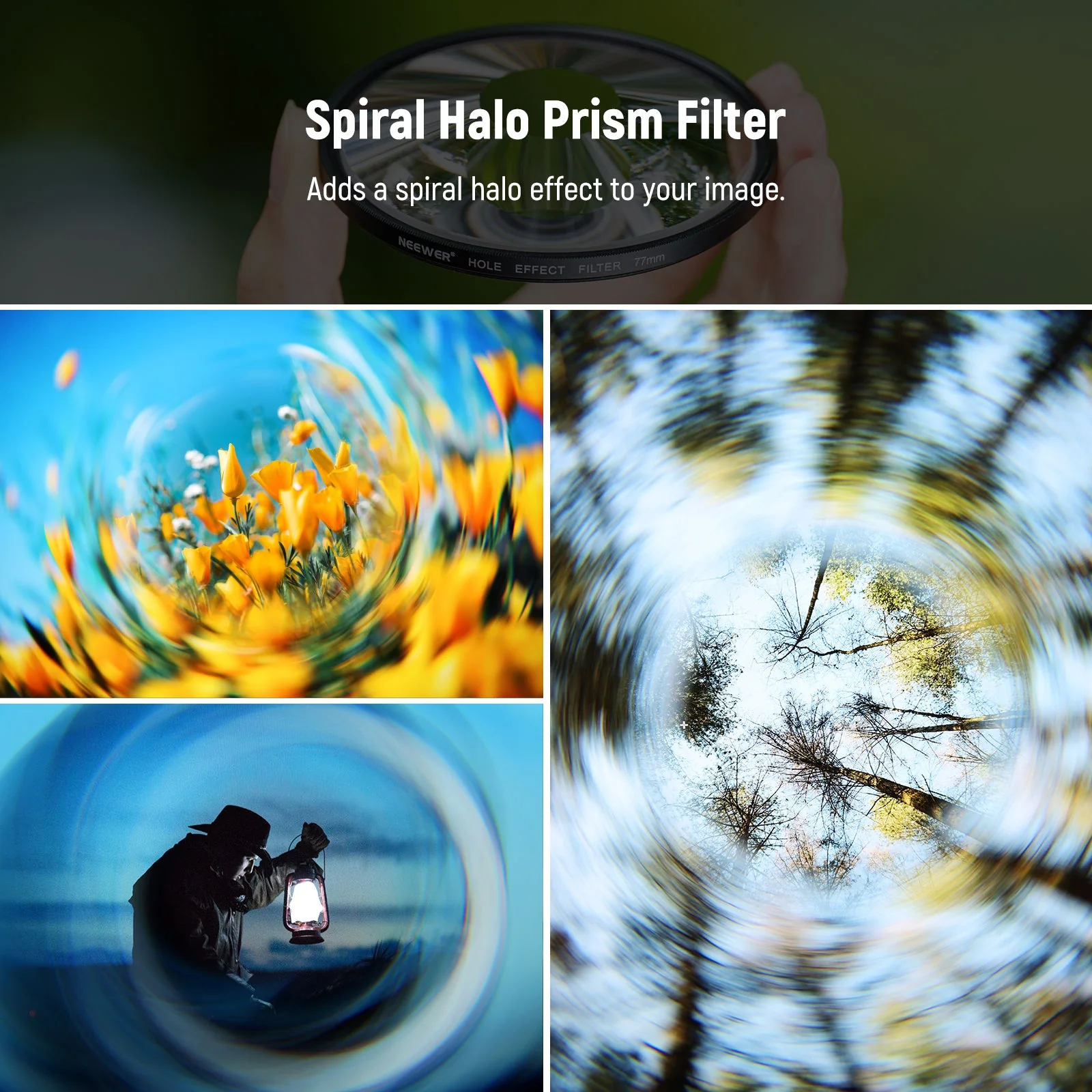 NEEWER Spiral Halo Camera Lens Filter - Image 4