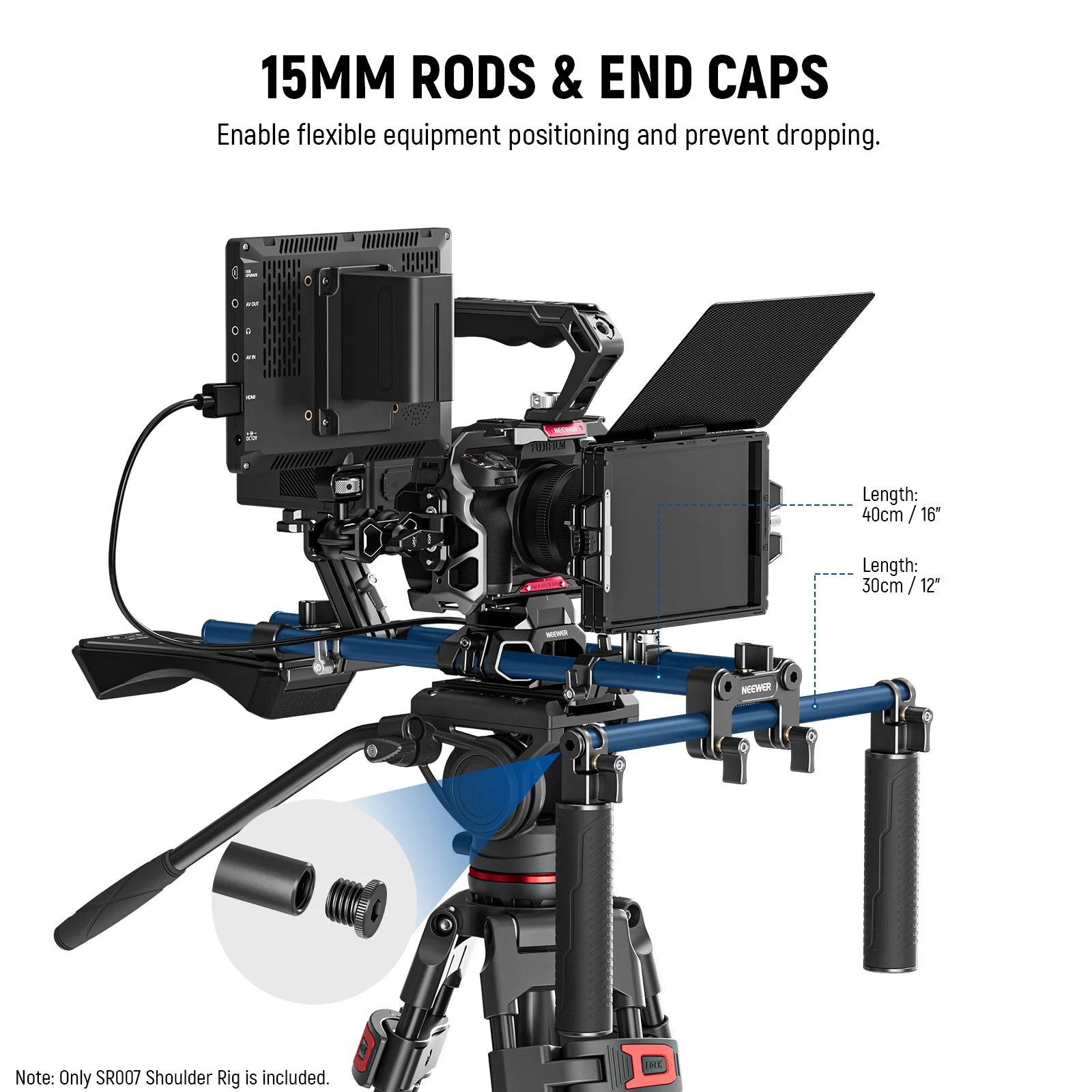 NEEWER SR007 Universal Shoulder Rig Kit - Image 5