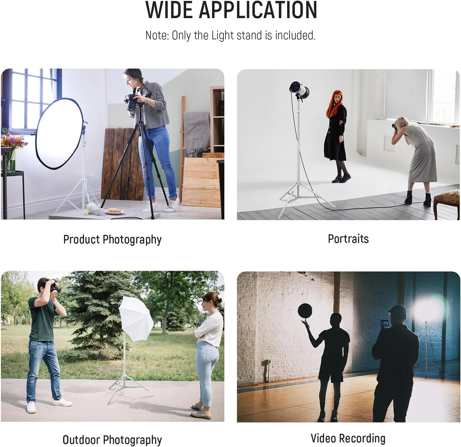 NEEWER ST-200 200cm Heavy Duty Photography Light Stand - Image 14