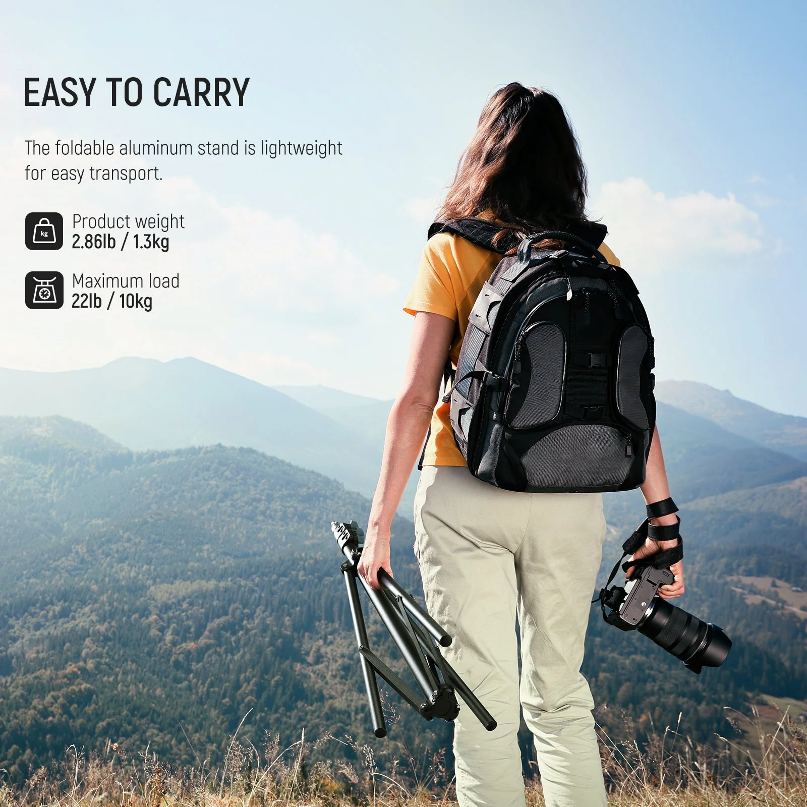 NEEWER ST-200 200cm Heavy Duty Photography Light Stand - Image 6
