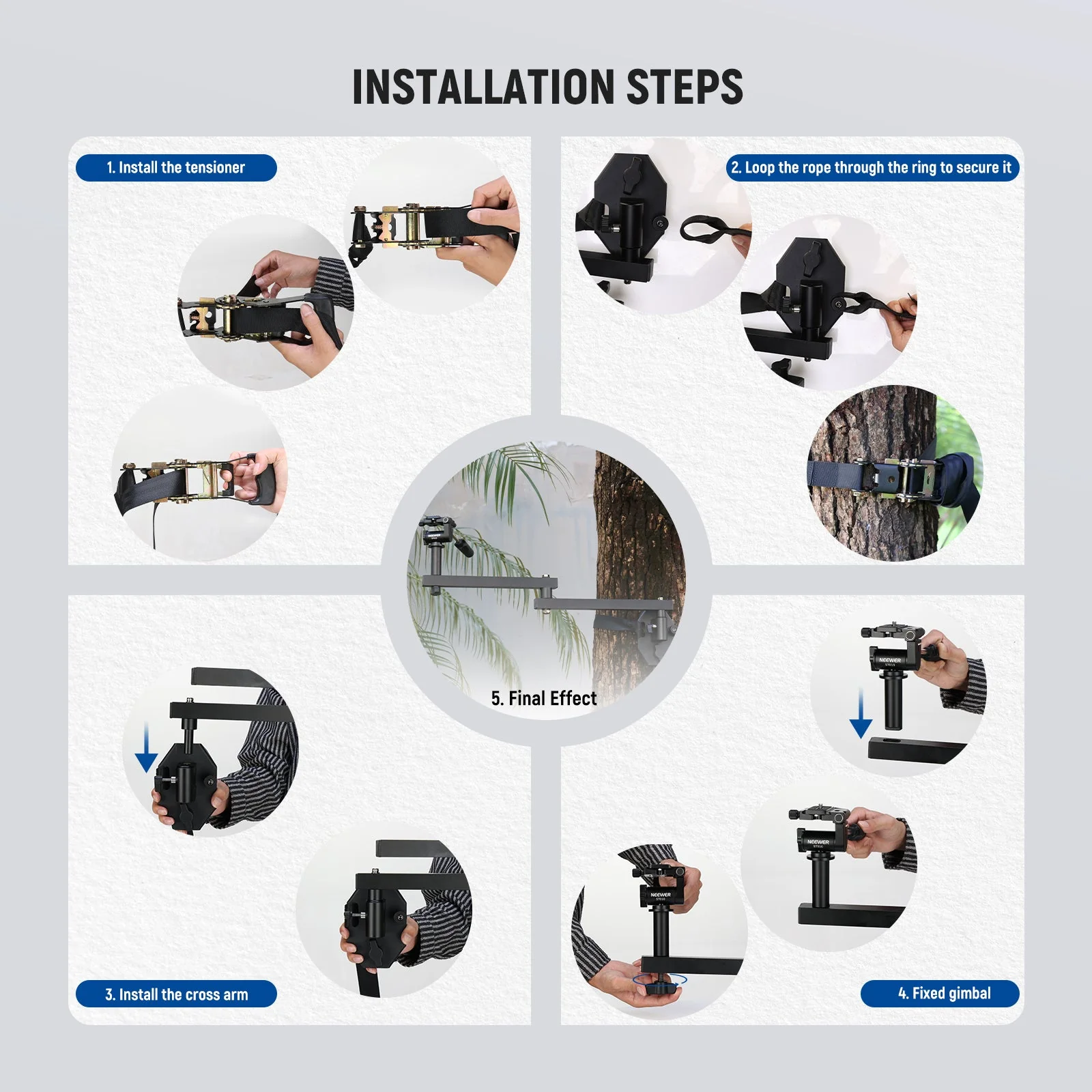 NEEWER ST010 24" Outdoor Camera Magic Arm - Image 6