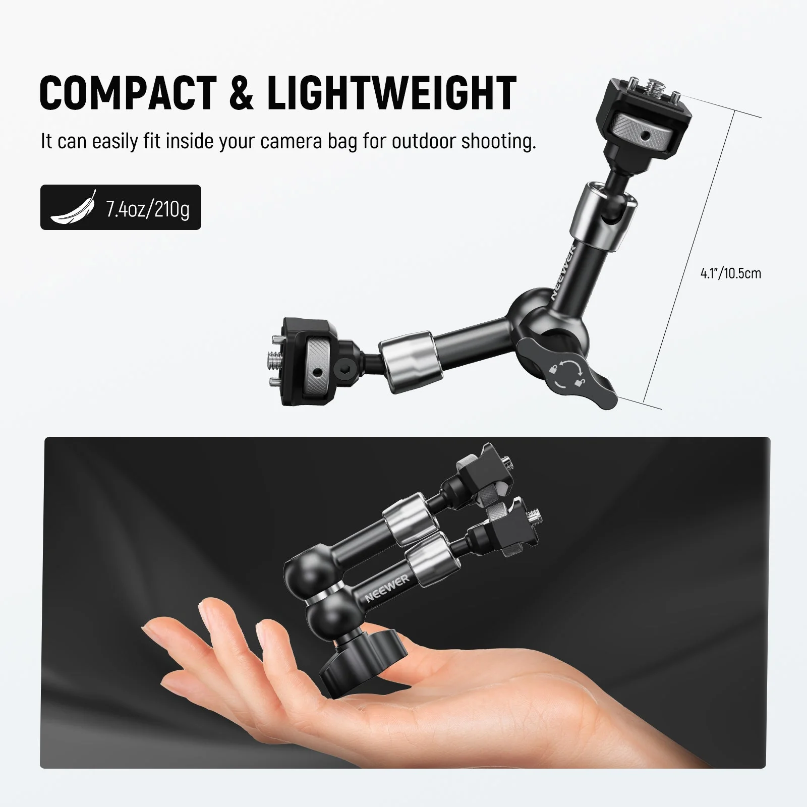 NEEWER ST07/ST16 Articulating Magic Arm for ARRI - Image 13