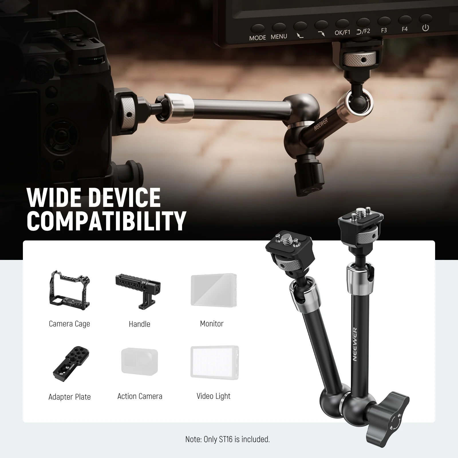 NEEWER ST07/ST16 Articulating Magic Arm for ARRI - Image 4