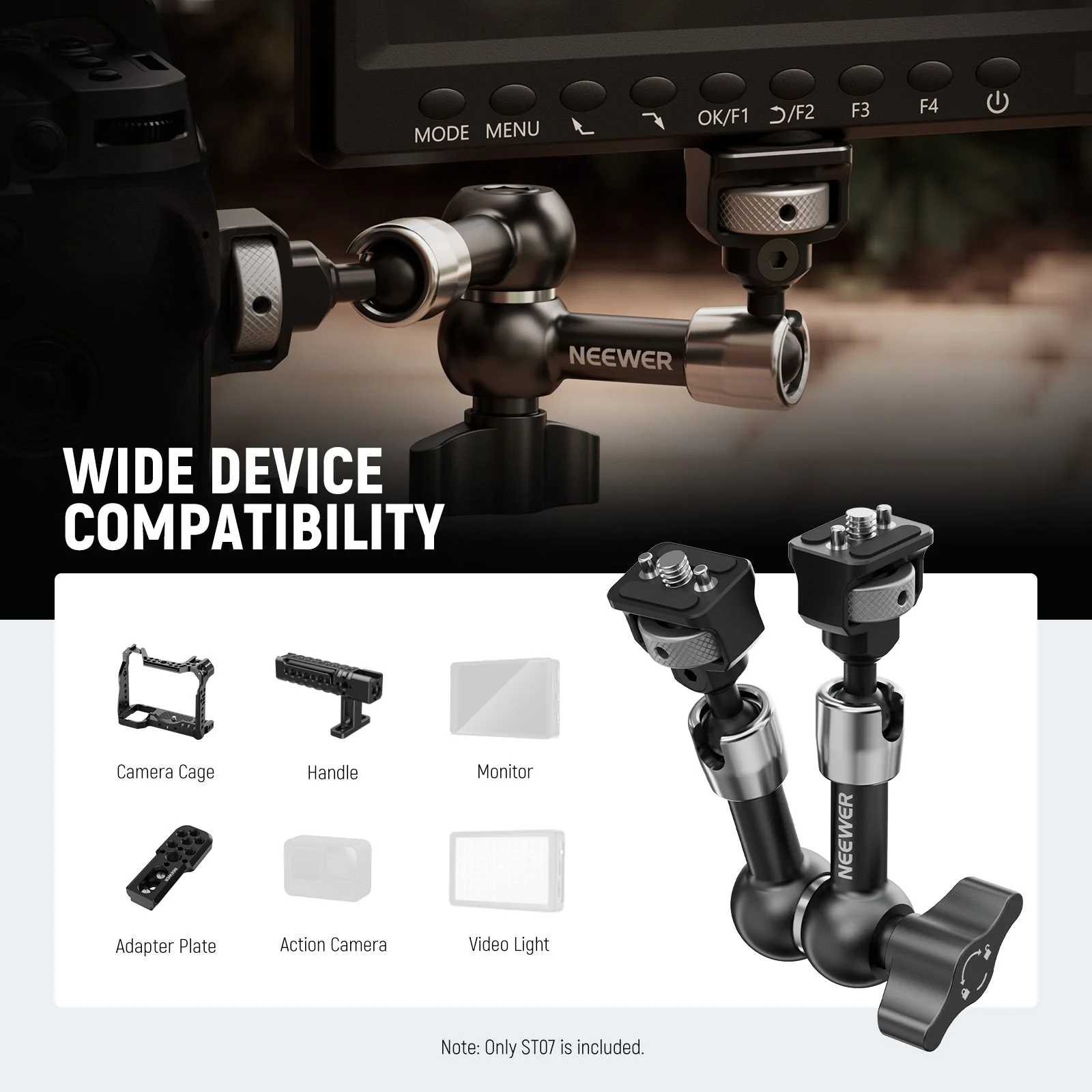NEEWER ST07/ST16 Articulating Magic Arm for ARRI - Image 9
