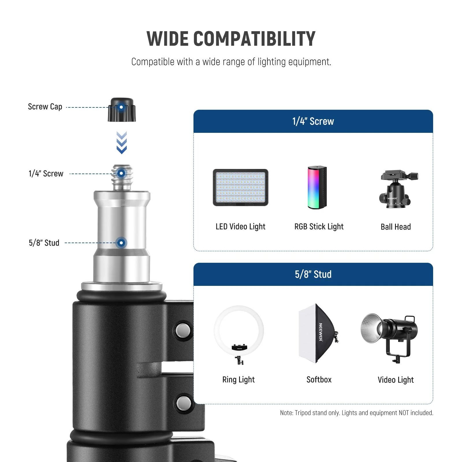 NEEWER ST70R All Metal Foldable Light Stand - Image 4
